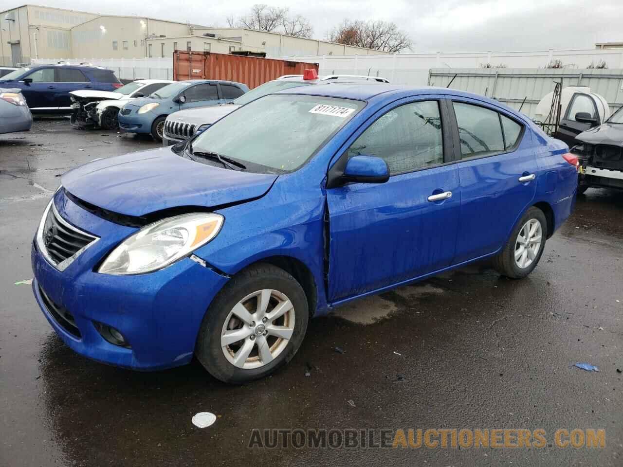 3N1CN7AP8CL803491 NISSAN VERSA 2012