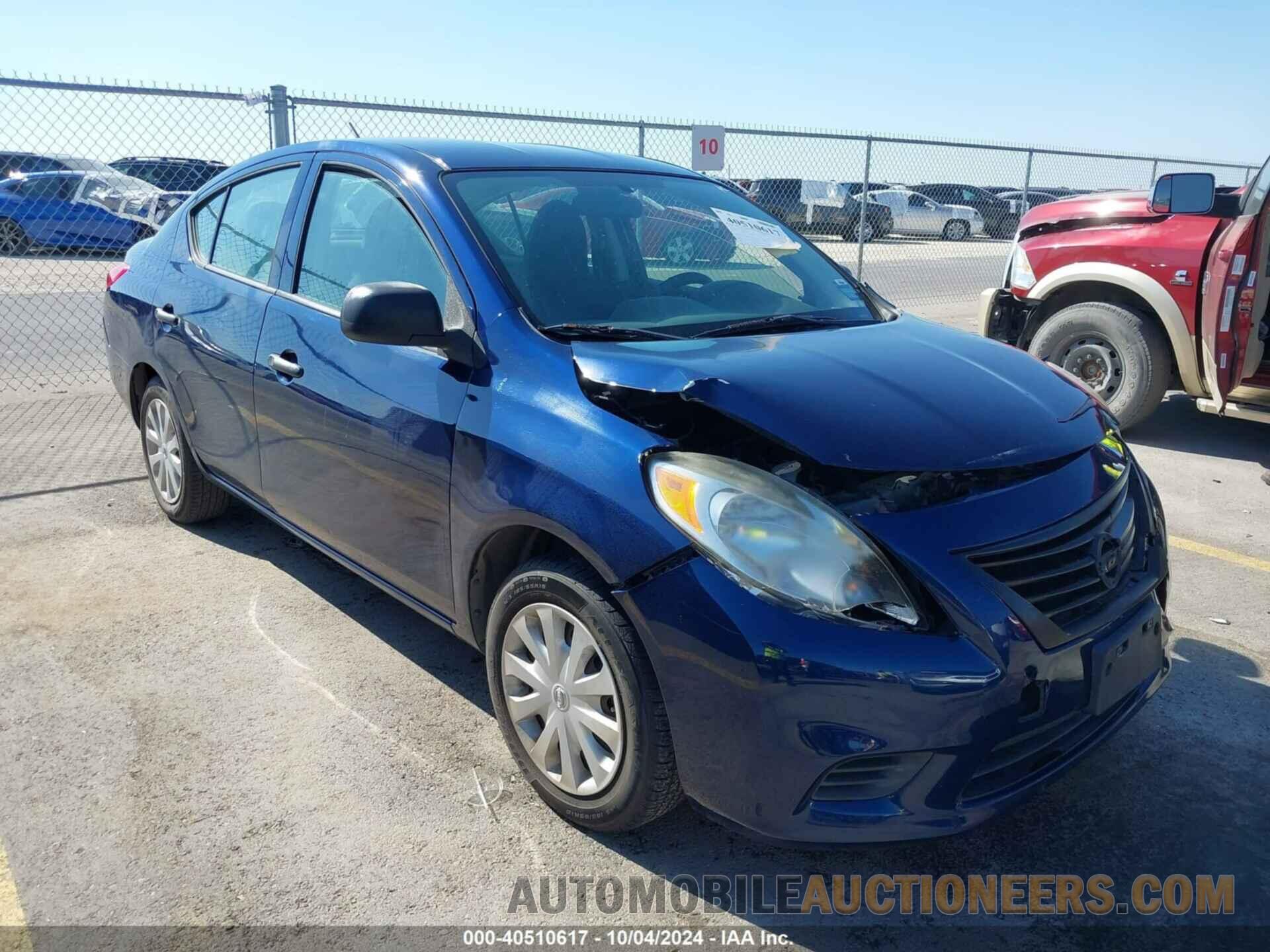 3N1CN7AP8EL824456 NISSAN VERSA 2014