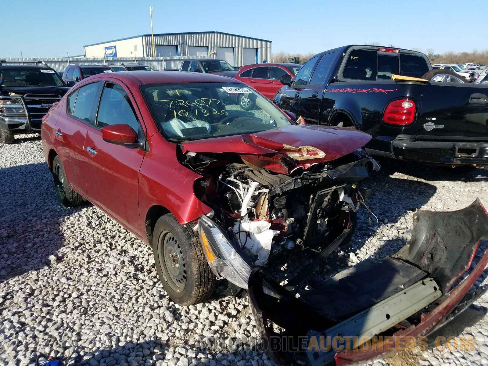 3N1CN7AP8KL834612 NISSAN VERSA 2019