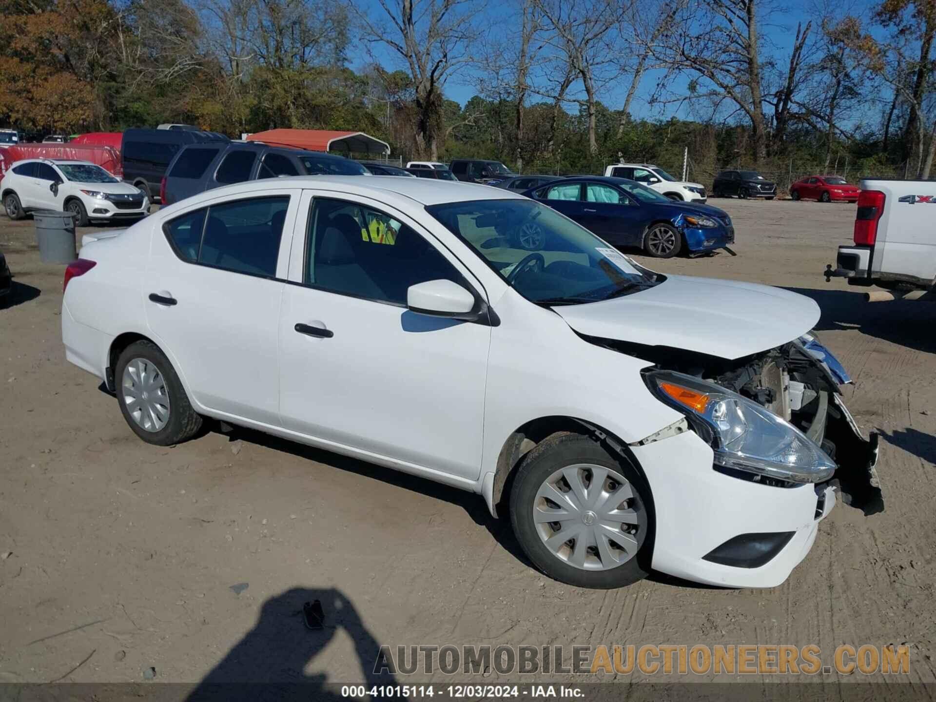 3N1CN7AP8KL873300 NISSAN VERSA 2019