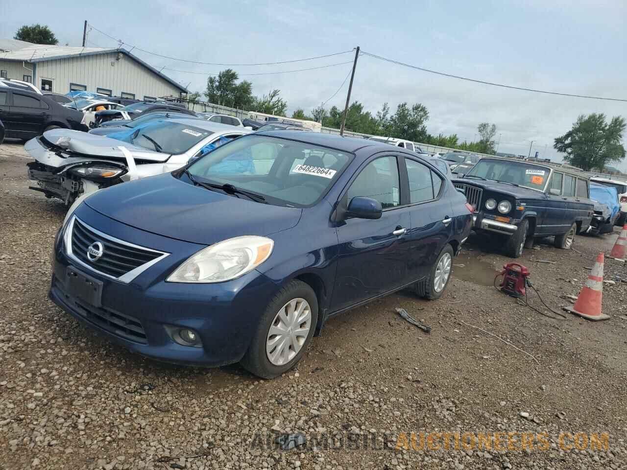 3N1CN7AP9EK454186 NISSAN VERSA 2014