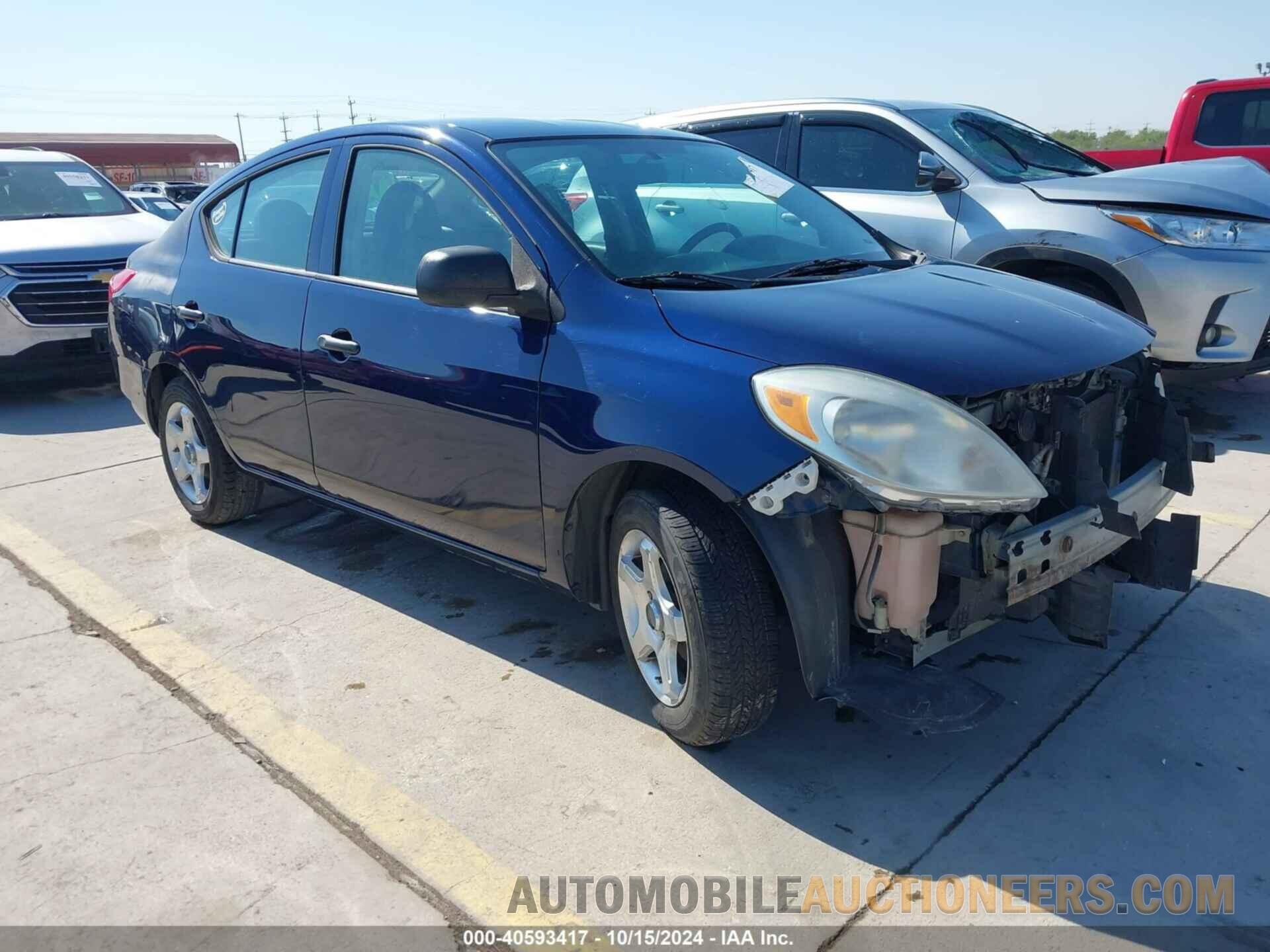 3N1CN7AP9EL822750 NISSAN VERSA 2014