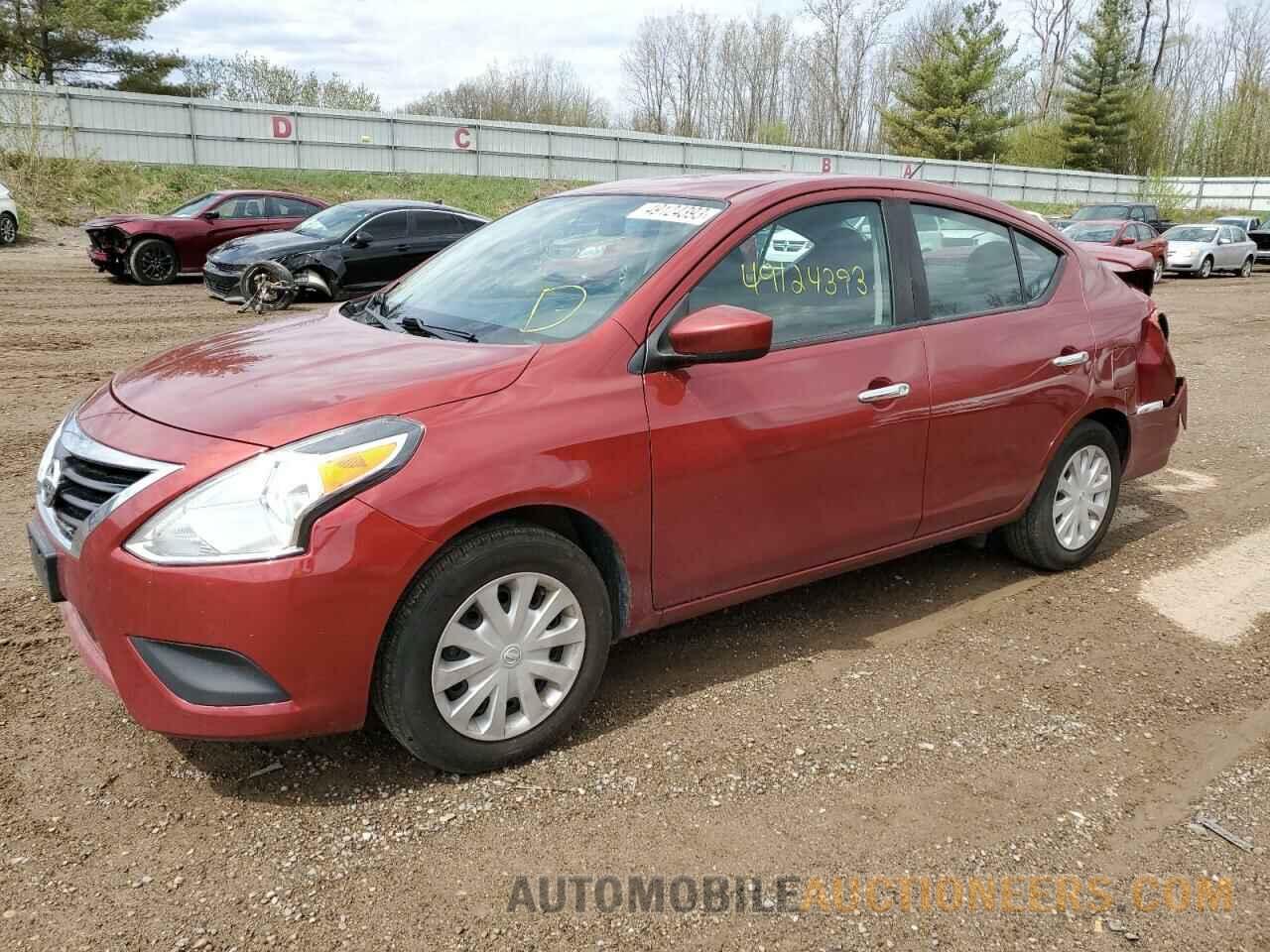 3N1CN7AP9KL843402 NISSAN VERSA 2019