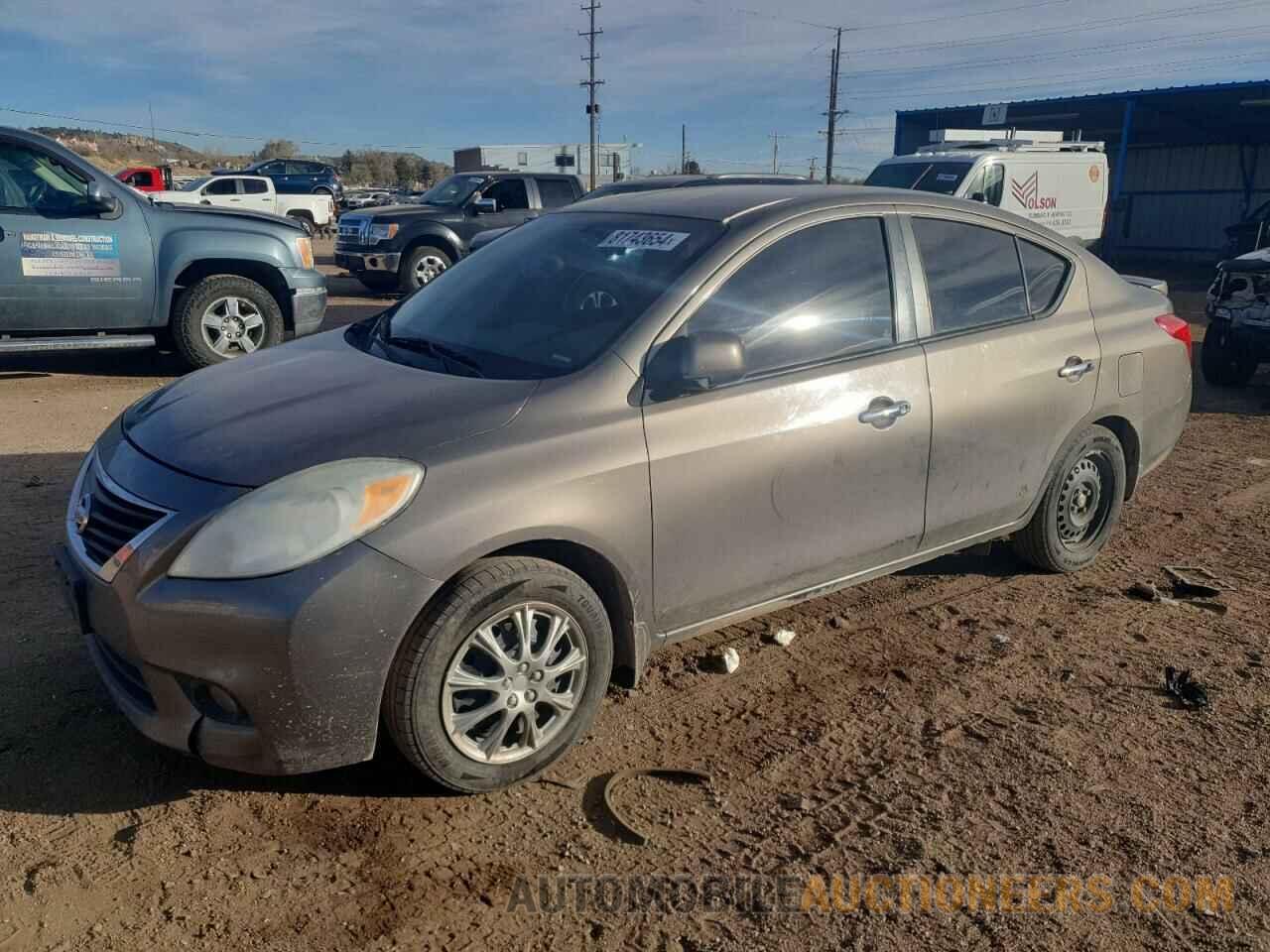 3N1CN7APXDL892899 NISSAN VERSA 2013