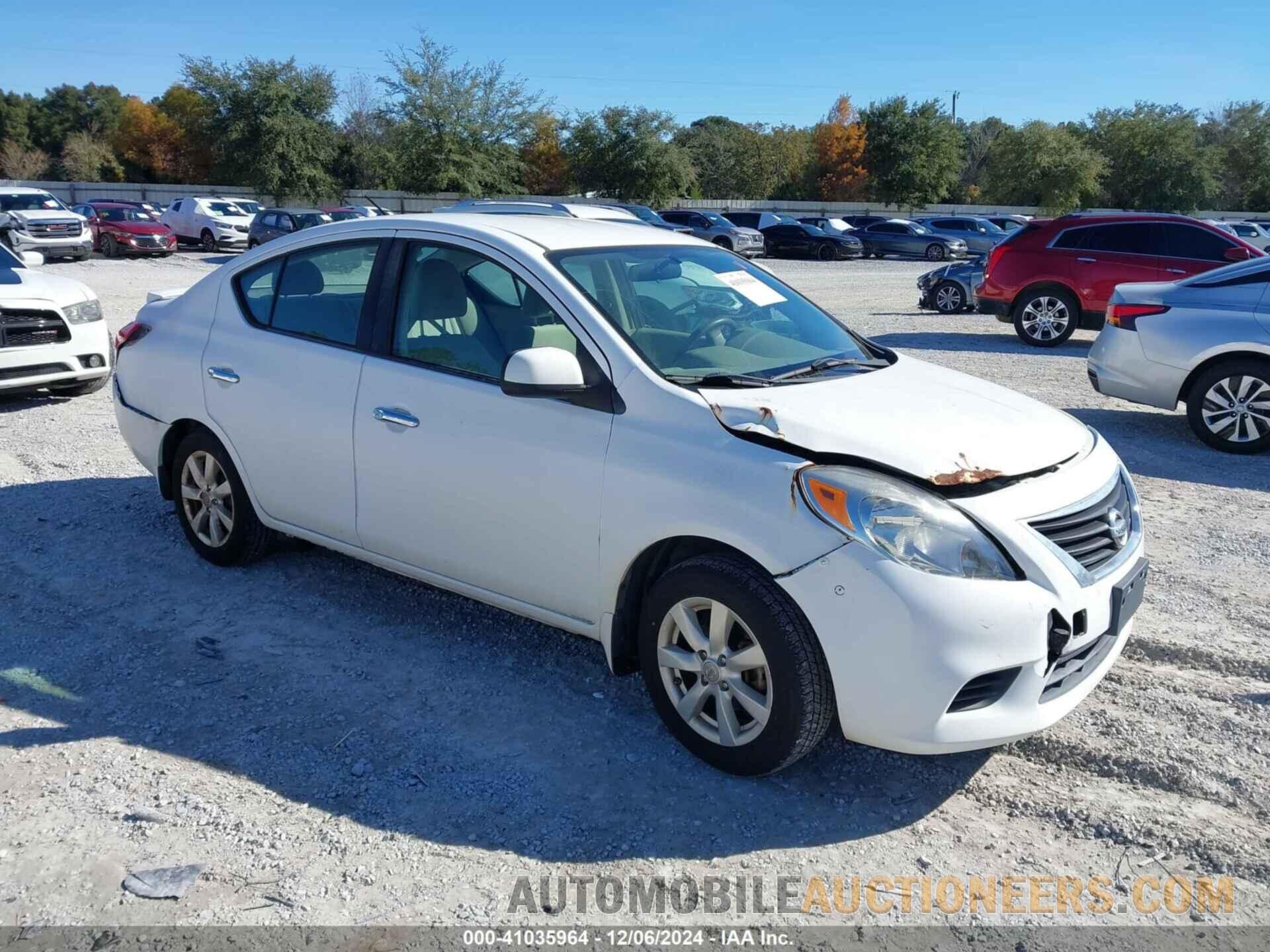 3N1CN7APXEL822787 NISSAN VERSA 2014