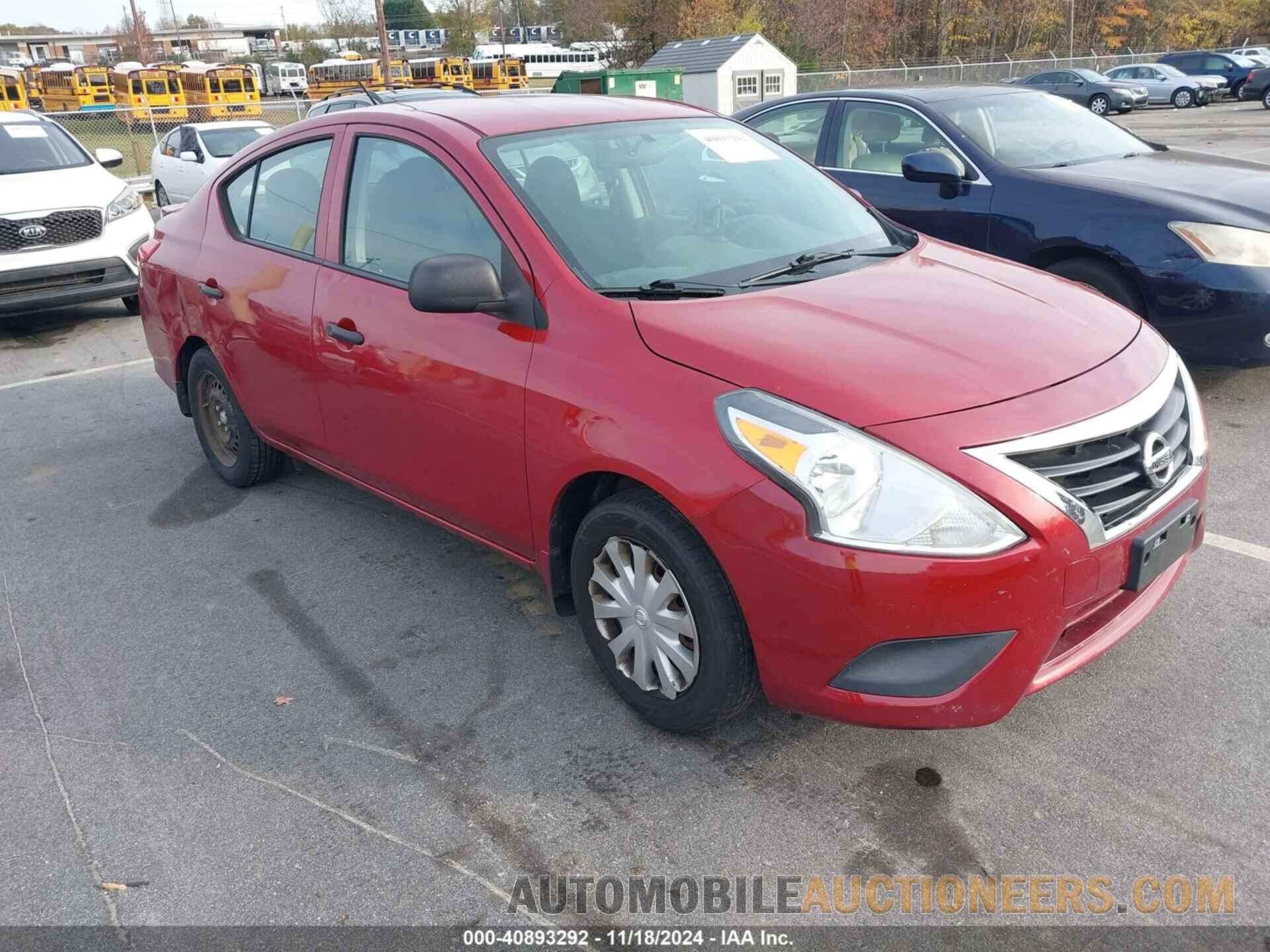 3N1CN7APXFL918842 NISSAN VERSA 2015