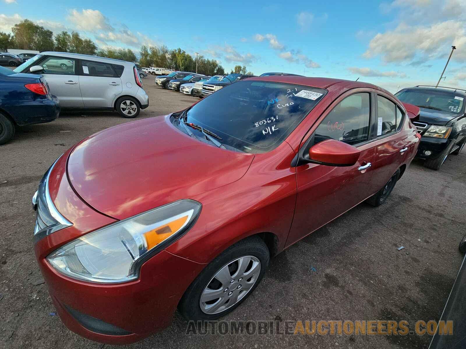 3N1CN7APXHL803631 Nissan Versa Sedan 2017