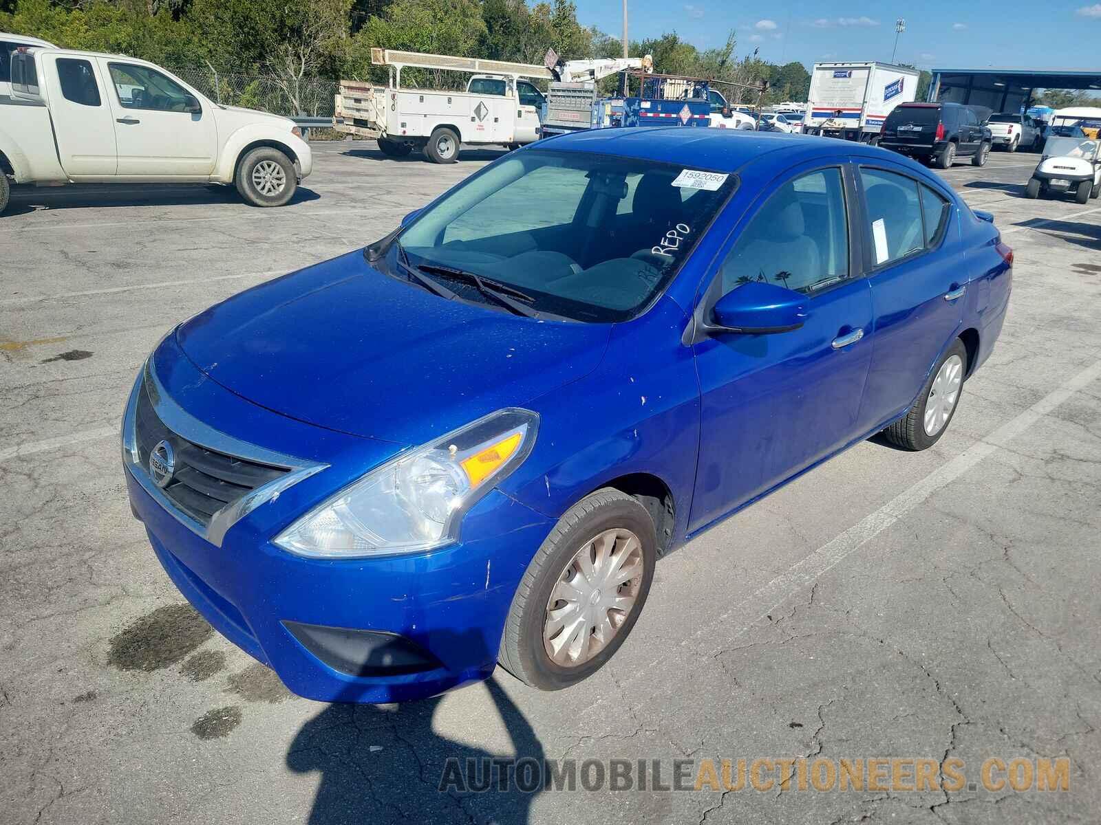 3N1CN7APXHL835415 Nissan Versa Sedan 2017