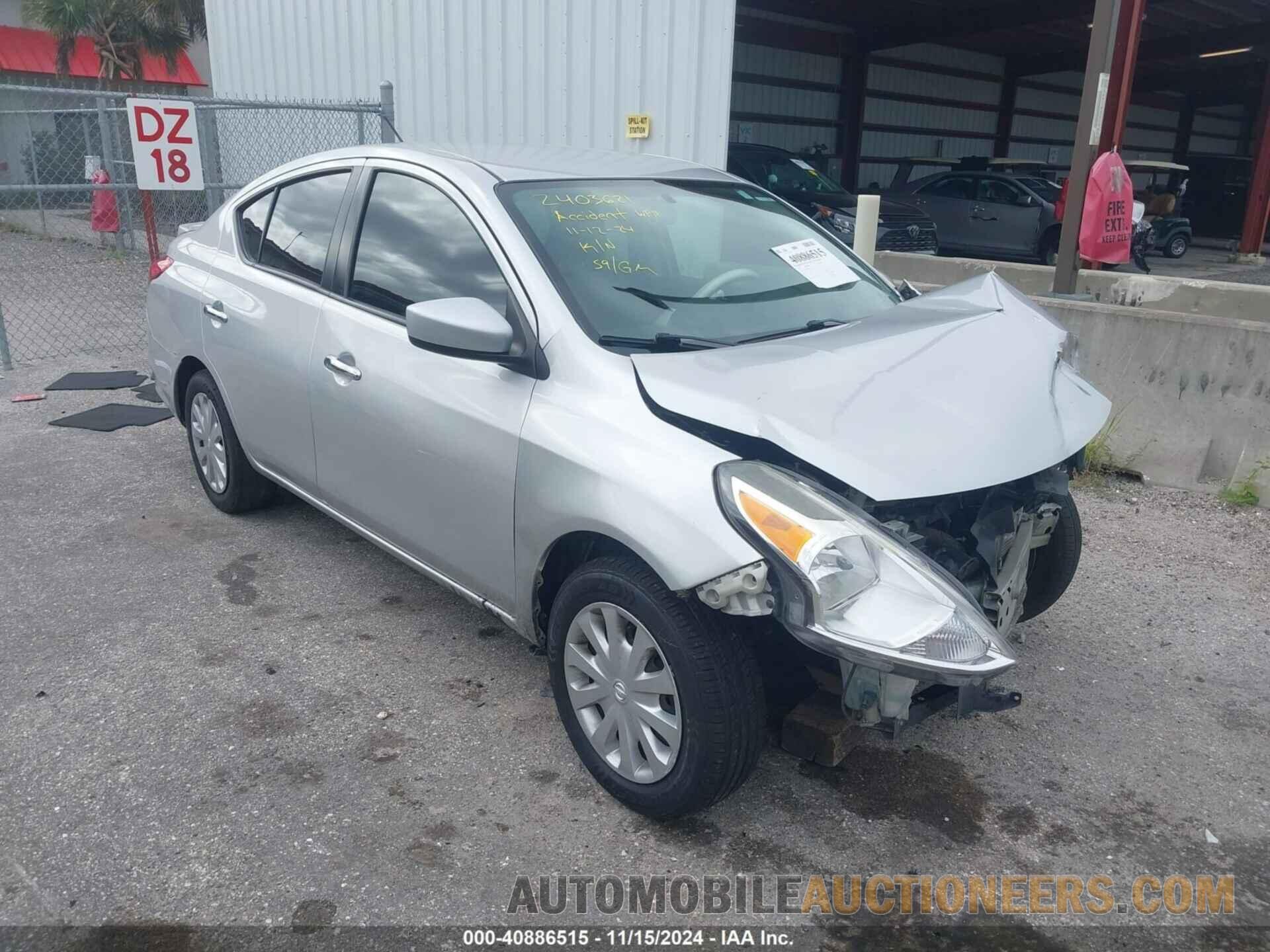 3N1CN7APXKL865165 NISSAN VERSA 2019