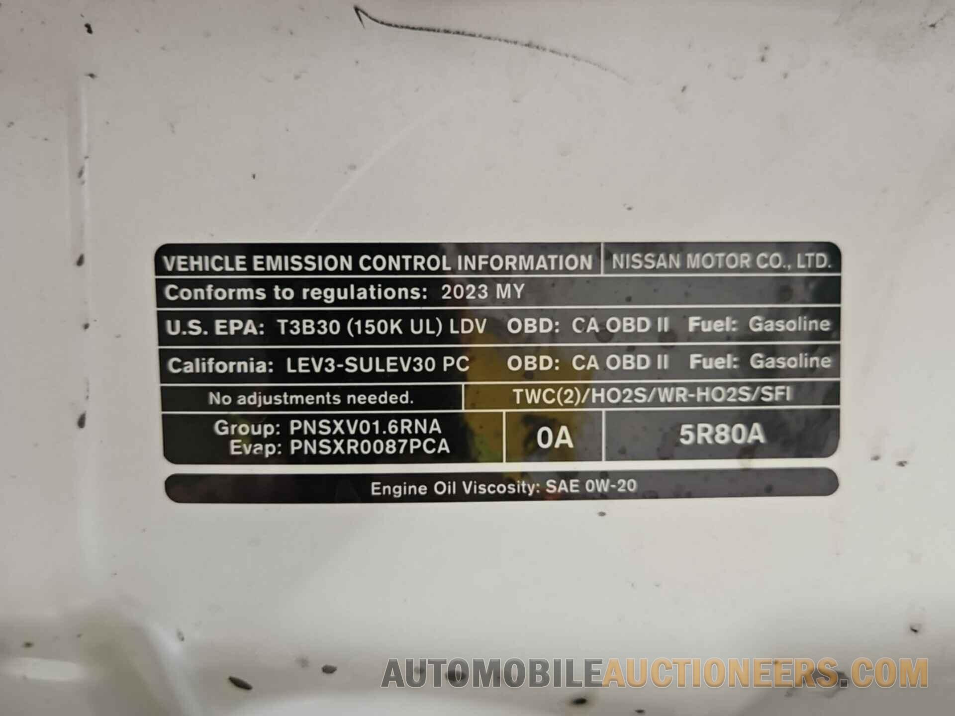 3N1CP5CV9PL492590 NISSAN KICKS 2023