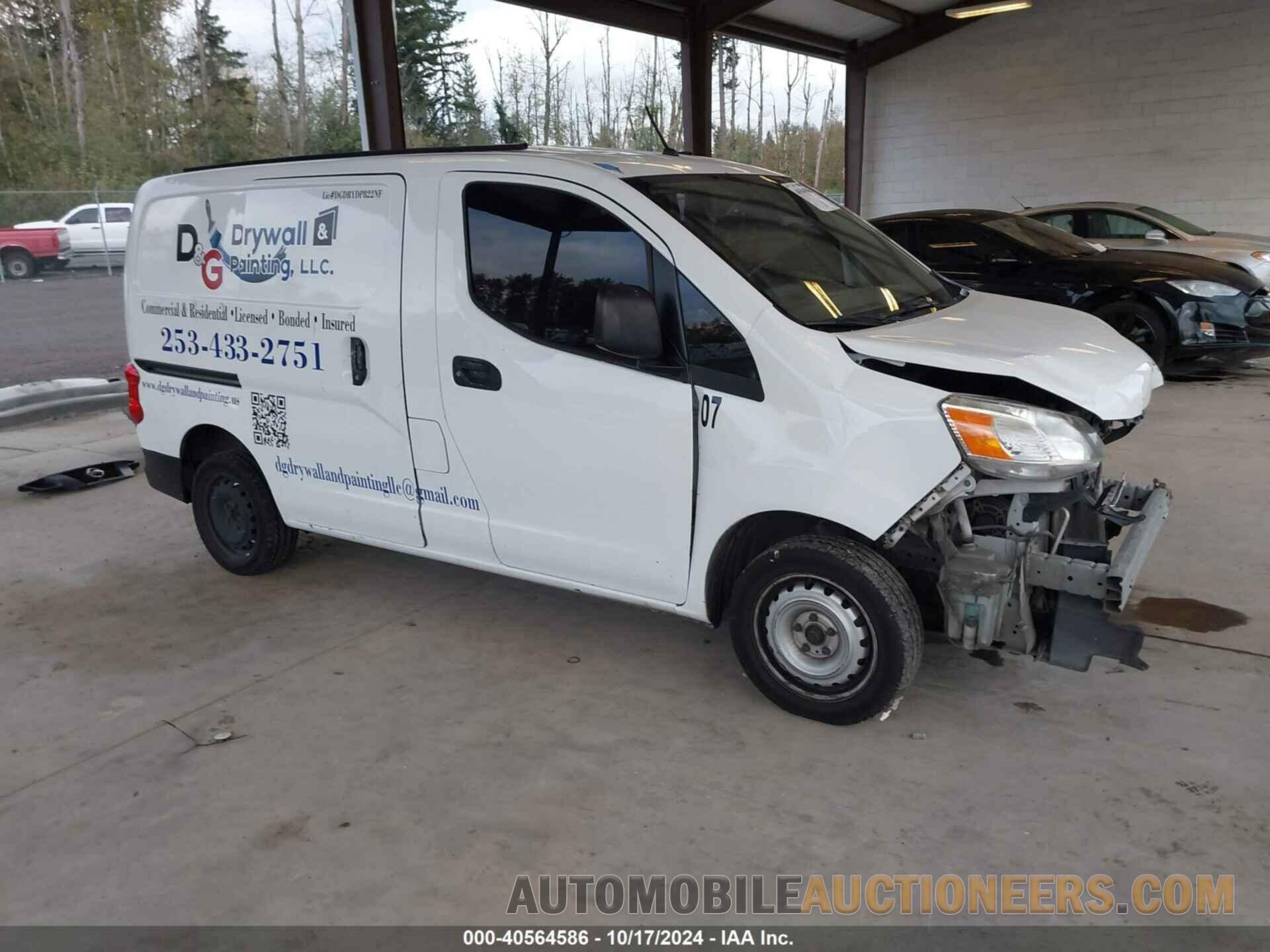 3N6CM0KN1GK698886 NISSAN NV200 2016