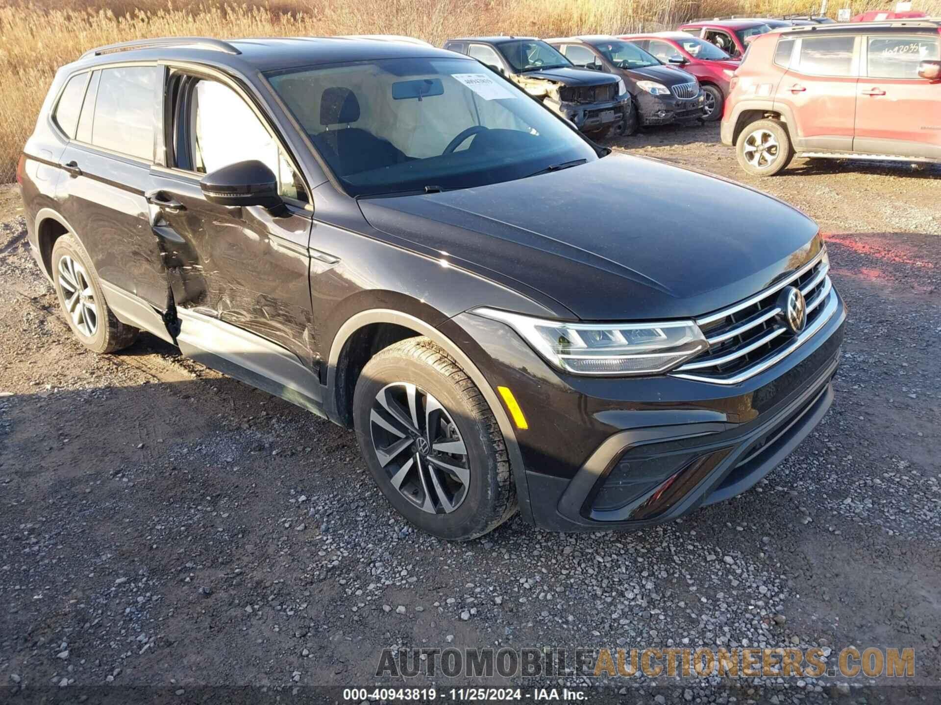 3VV0B7AX1NM110995 VOLKSWAGEN TIGUAN 2022