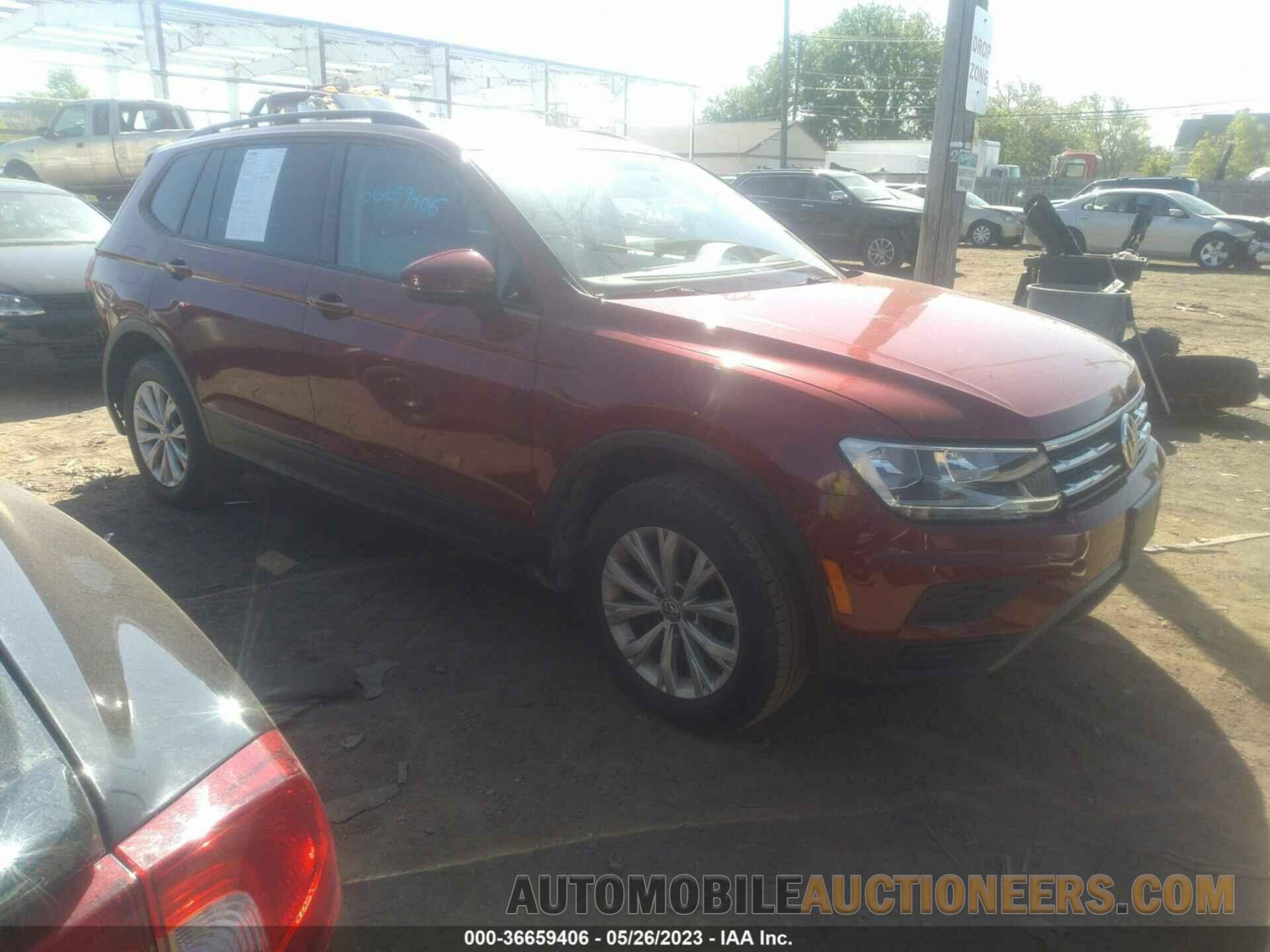 3VV0B7AX3KM141466 VOLKSWAGEN TIGUAN 2019