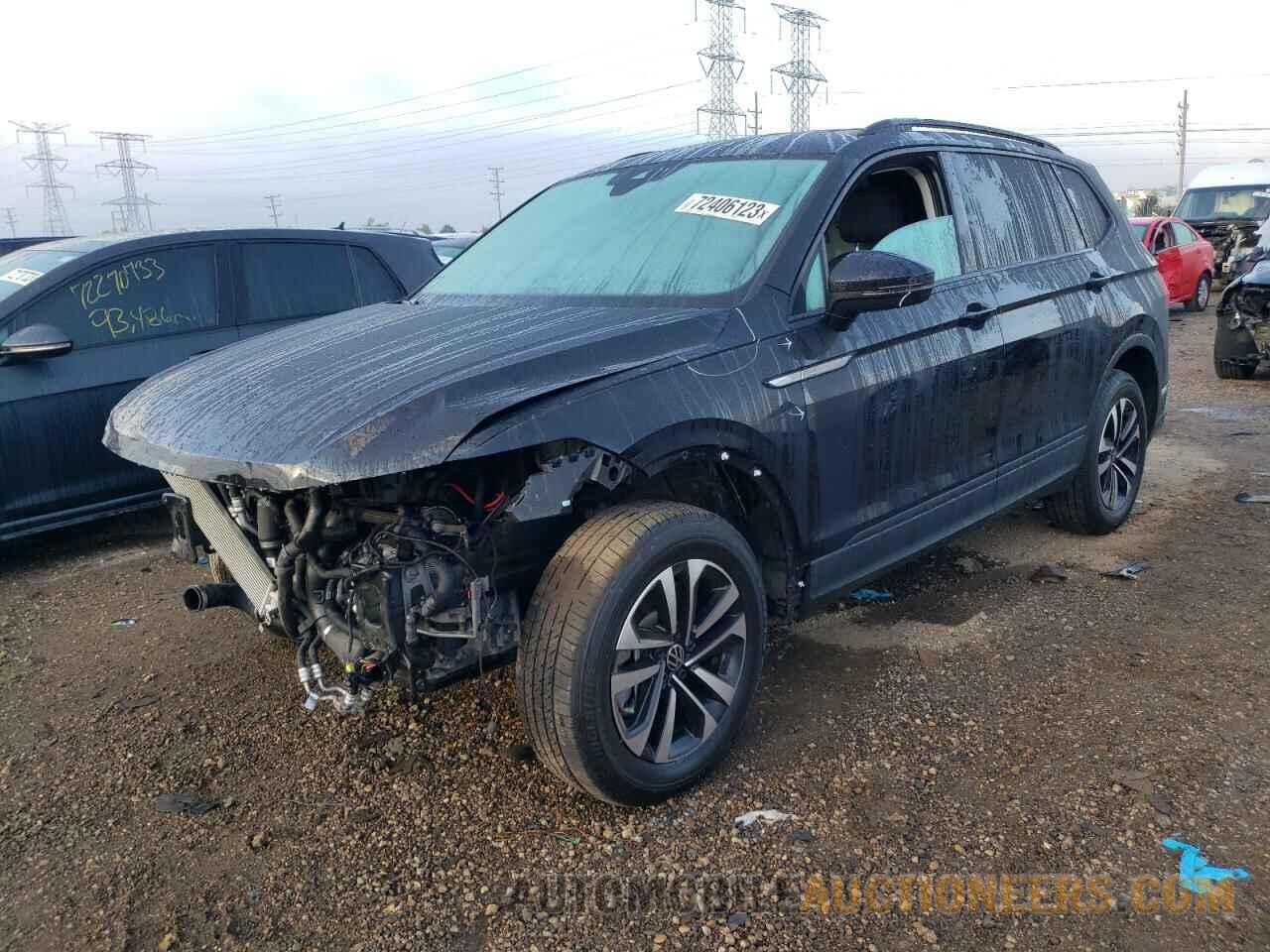 3VV0B7AX4NM046127 VOLKSWAGEN TIGUAN 2022