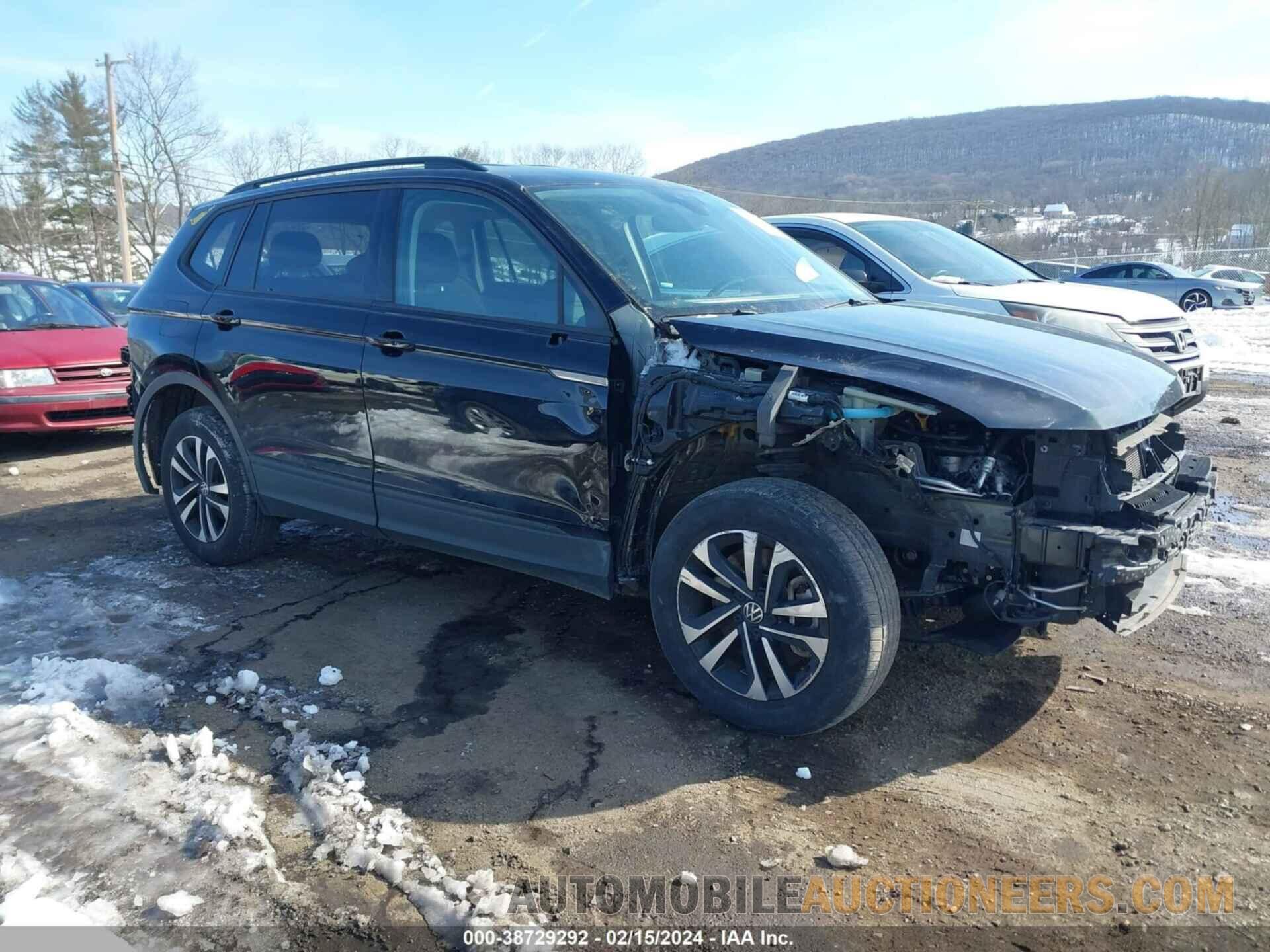 3VV0B7AX6NM032567 VOLKSWAGEN TIGUAN 2022