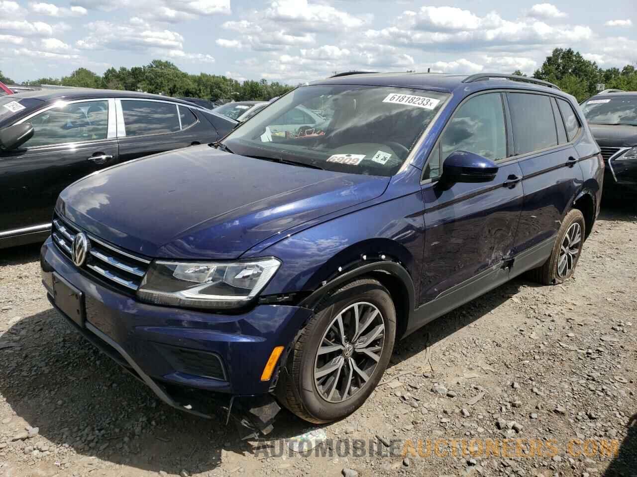 3VV0B7AX8MM042306 VOLKSWAGEN TIGUAN 2021