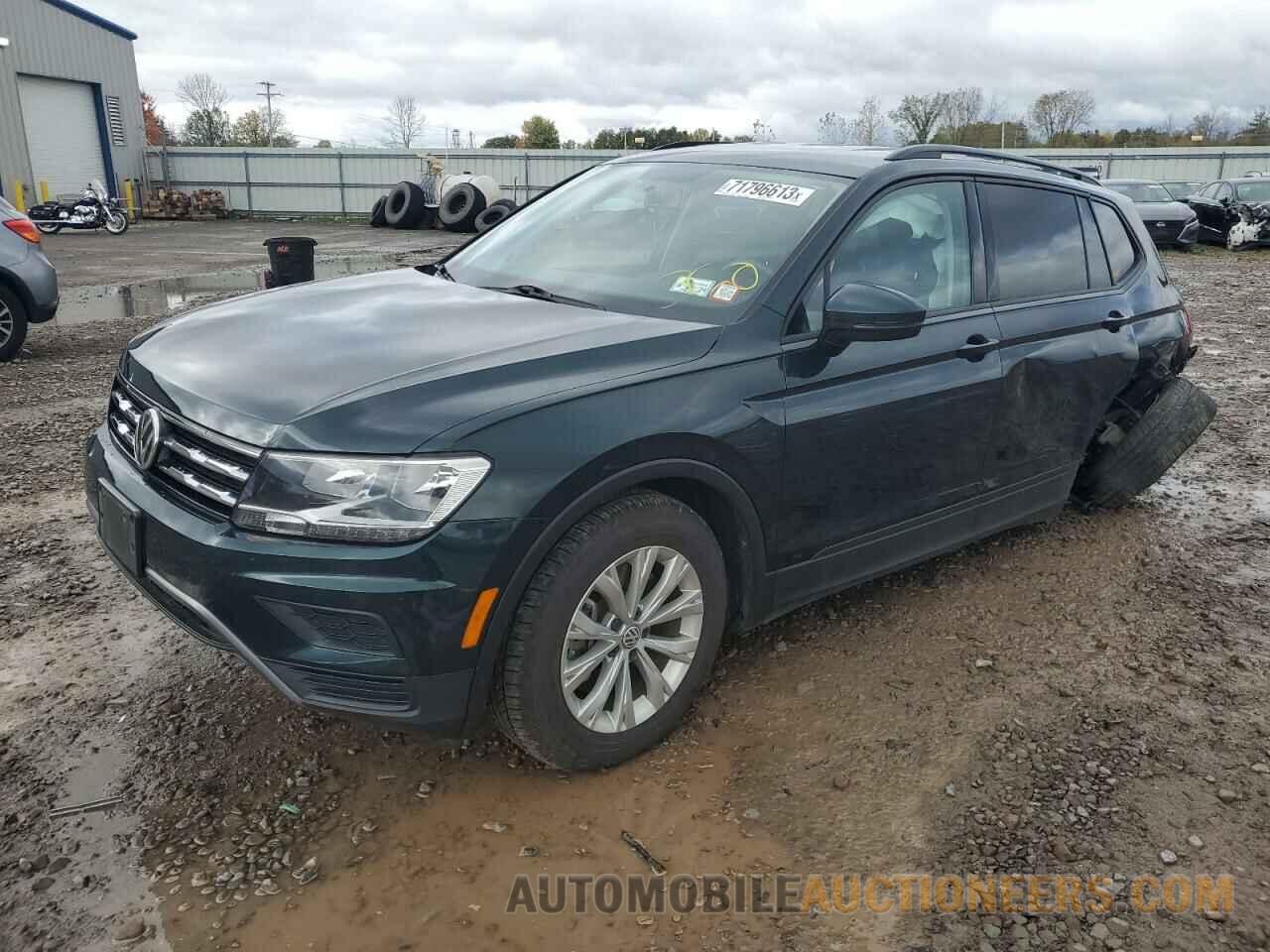 3VV0B7AX9KM016374 VOLKSWAGEN TIGUAN 2019