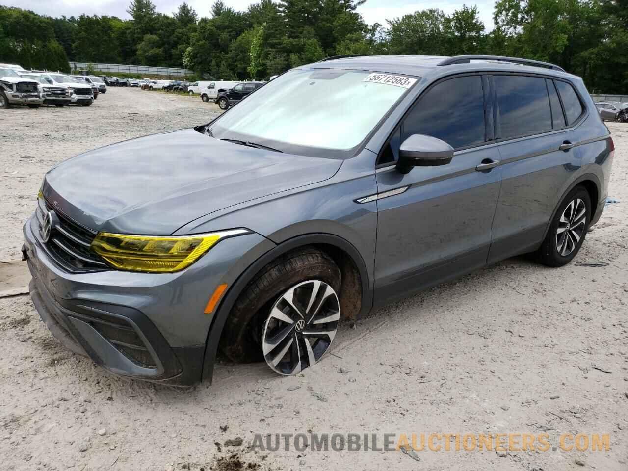 3VV0B7AXXNM130923 VOLKSWAGEN TIGUAN 2022