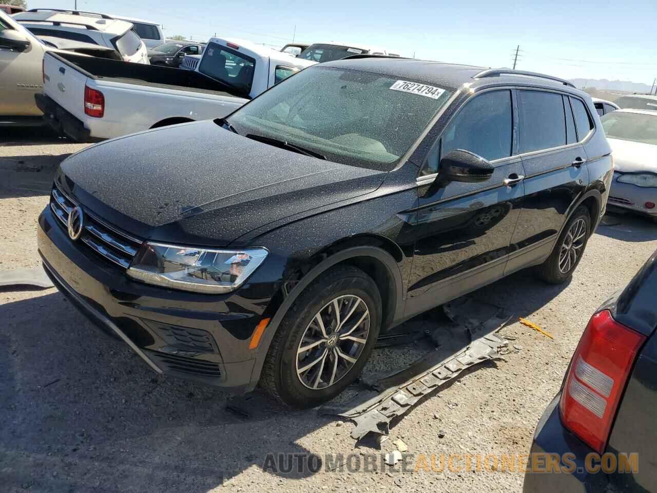 3VV1B7AX0MM018957 VOLKSWAGEN TIGUAN 2021