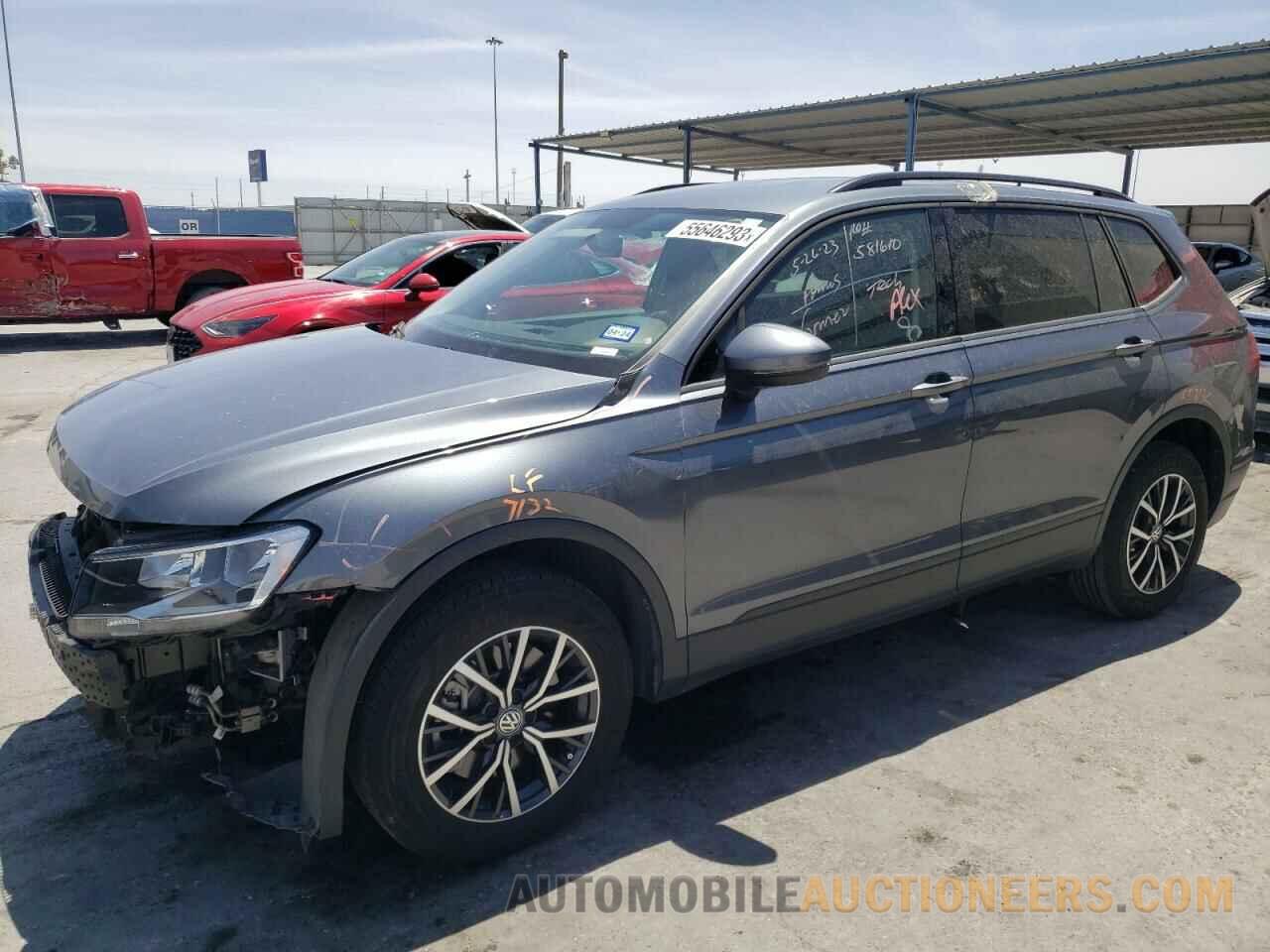 3VV1B7AX1MM012410 VOLKSWAGEN TIGUAN 2021