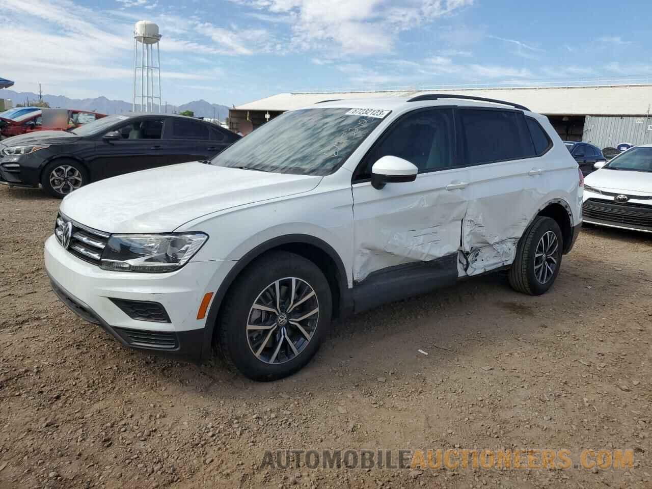 3VV1B7AX1MM037128 VOLKSWAGEN TIGUAN 2021