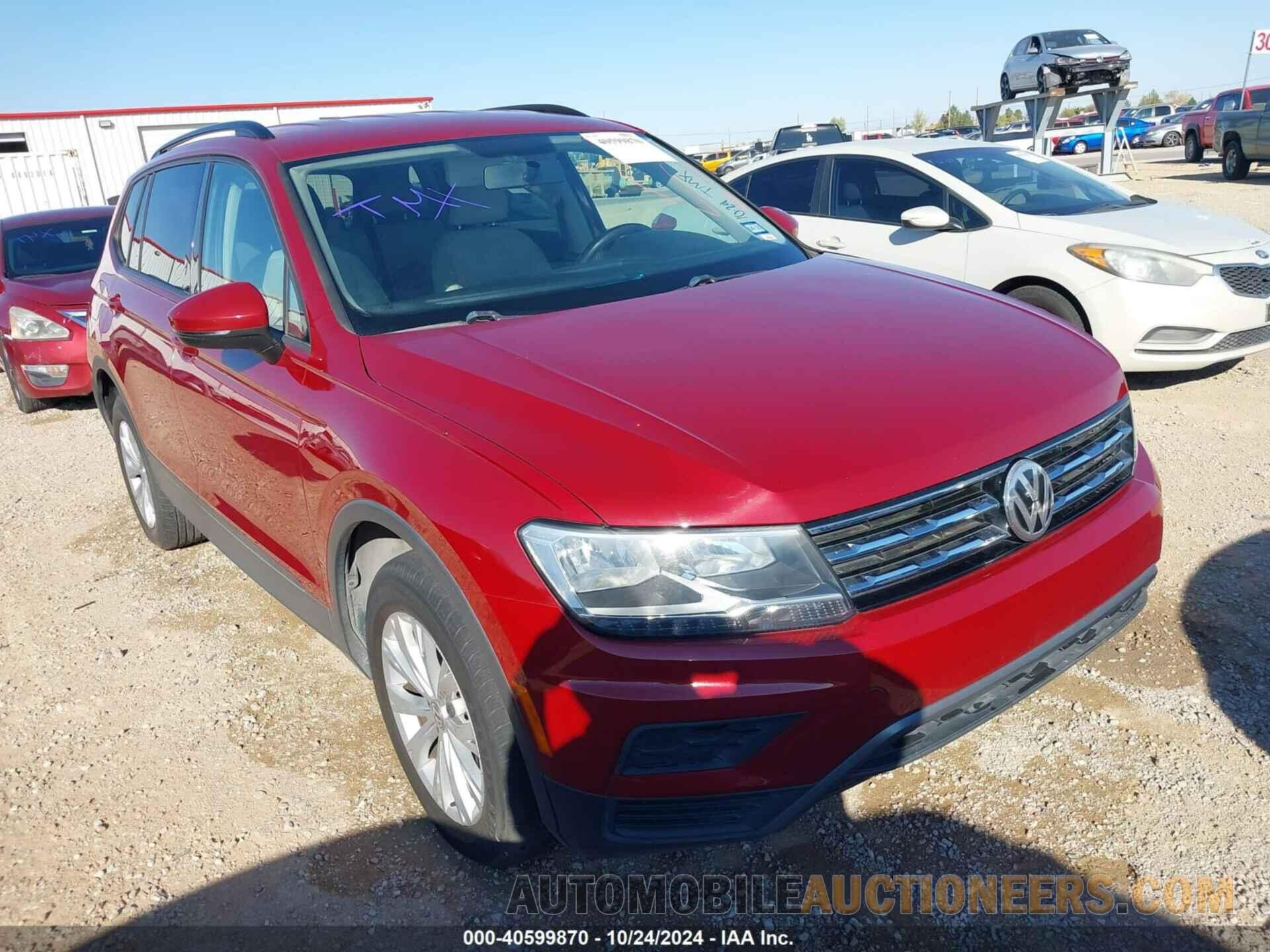 3VV1B7AX2KM184801 VOLKSWAGEN TIGUAN 2019