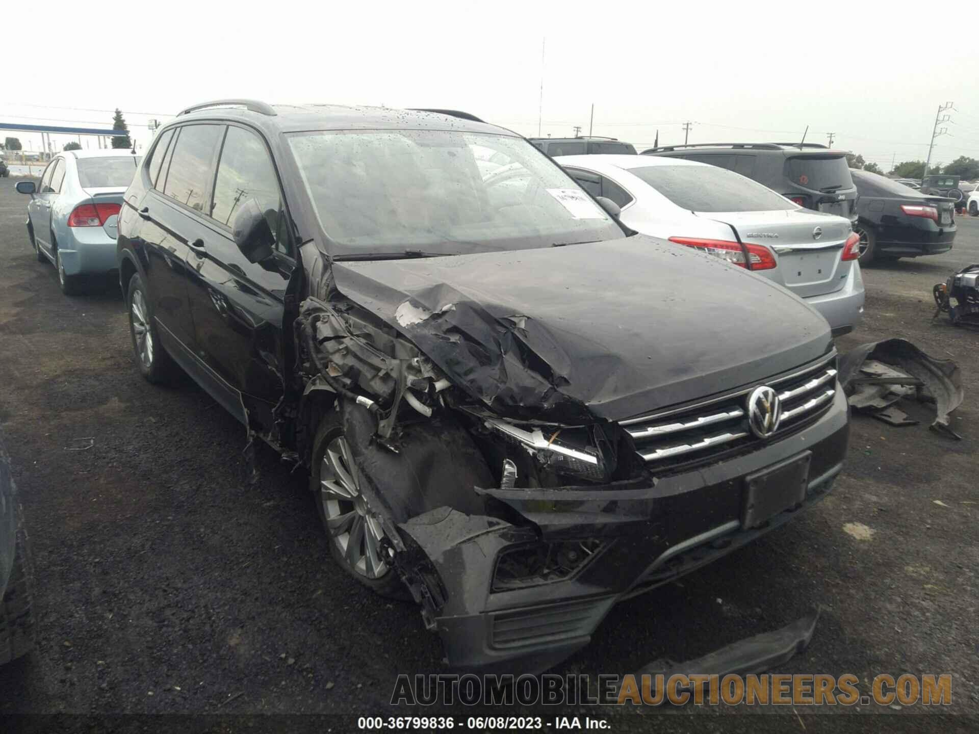 3VV1B7AX2KM195877 VOLKSWAGEN TIGUAN 2019