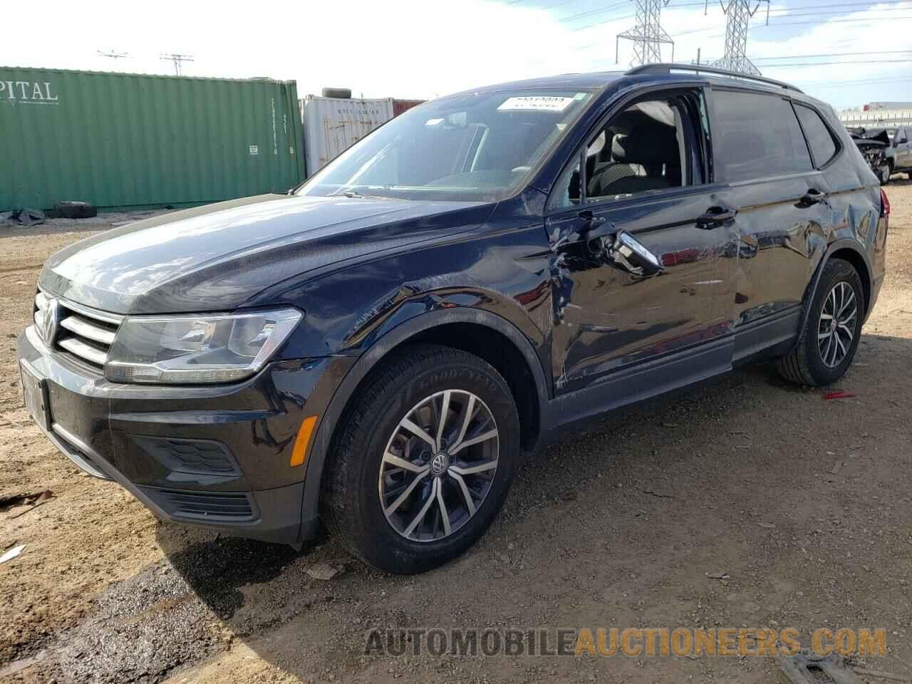 3VV1B7AX2MM014943 VOLKSWAGEN TIGUAN 2021