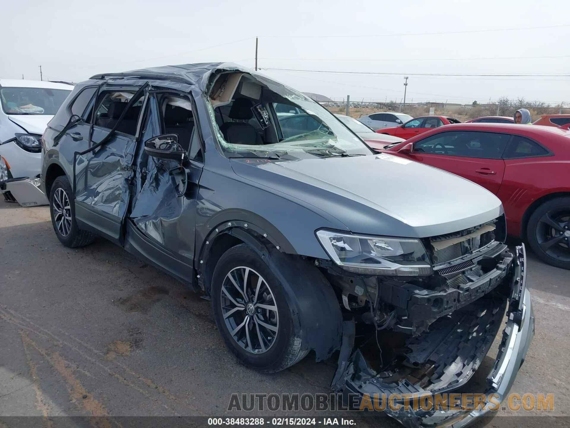 3VV1B7AX3MM011534 VOLKSWAGEN TIGUAN 2021