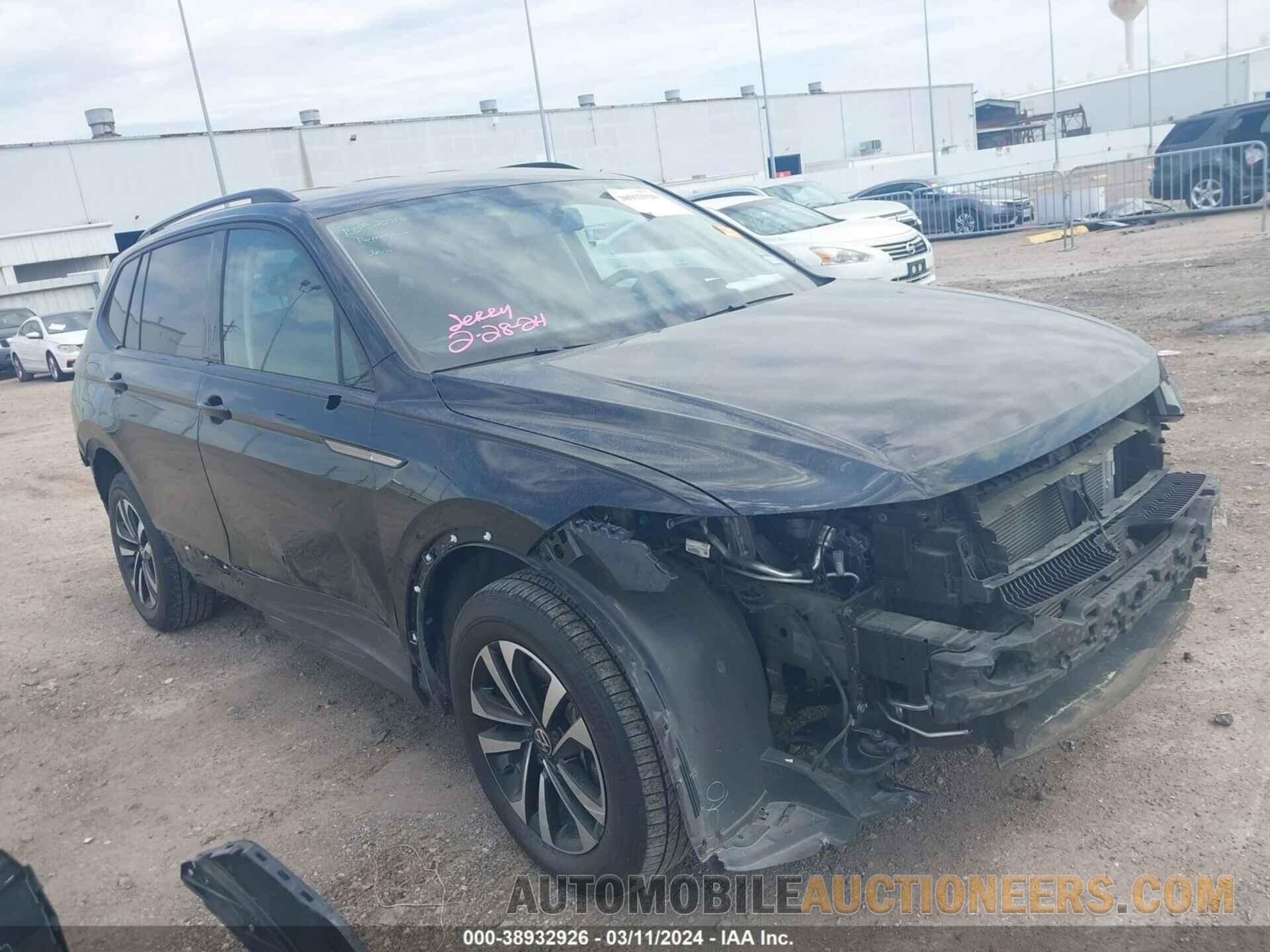 3VV1B7AX3NM110226 VOLKSWAGEN TIGUAN 2022