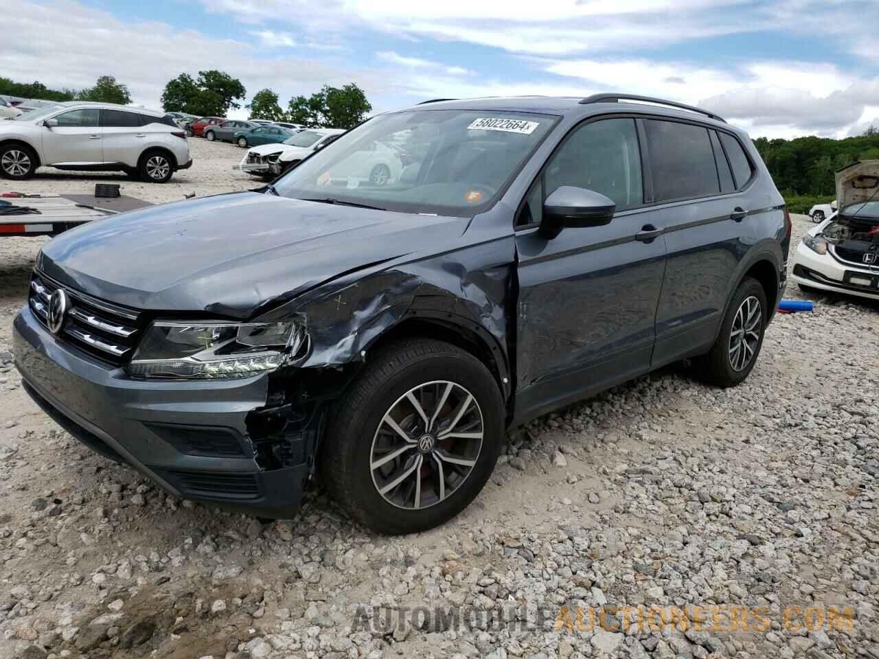 3VV1B7AX5MM156638 VOLKSWAGEN TIGUAN 2021