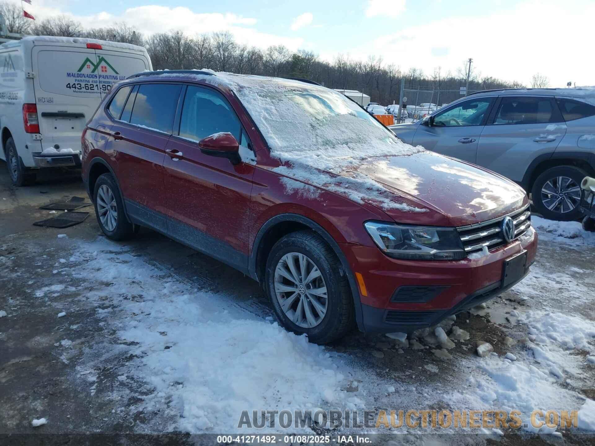 3VV1B7AX6KM075645 VOLKSWAGEN TIGUAN 2019