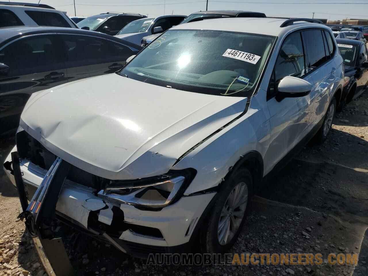 3VV1B7AX7KM180257 VOLKSWAGEN TIGUAN 2019