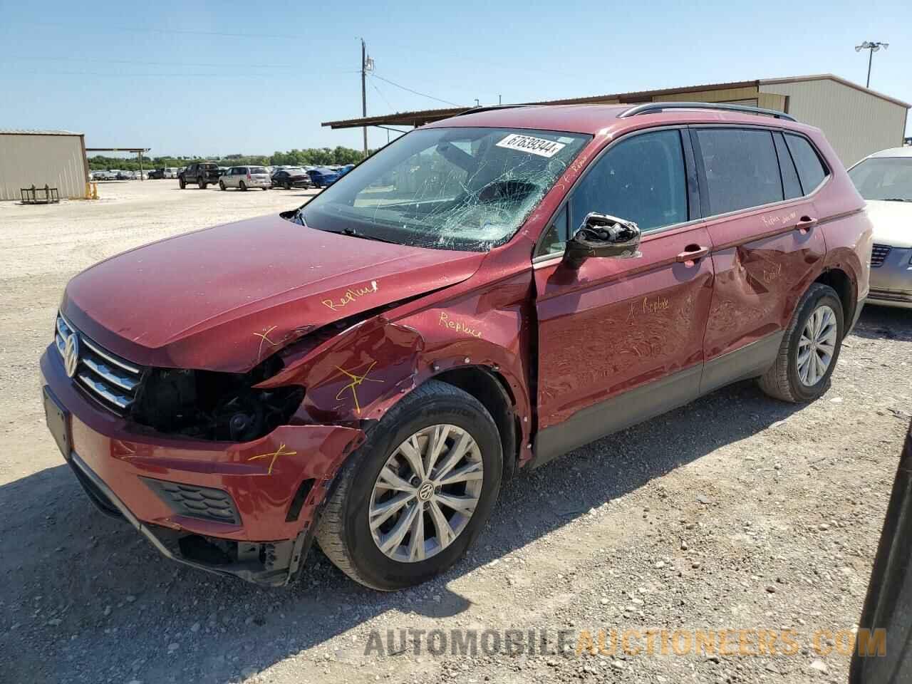 3VV1B7AX7KM197639 VOLKSWAGEN TIGUAN 2019