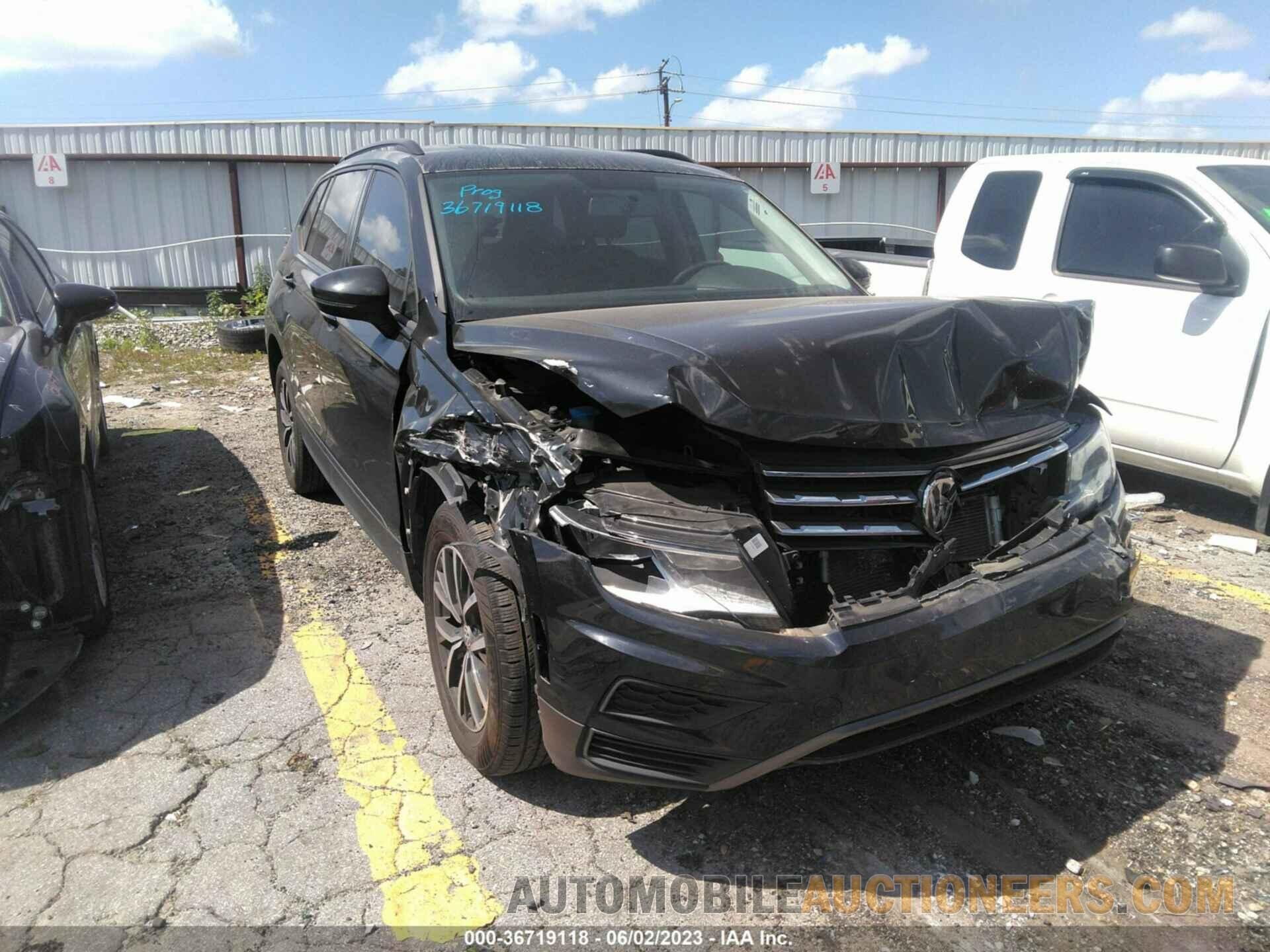 3VV1B7AX7MM145463 VOLKSWAGEN TIGUAN 2021