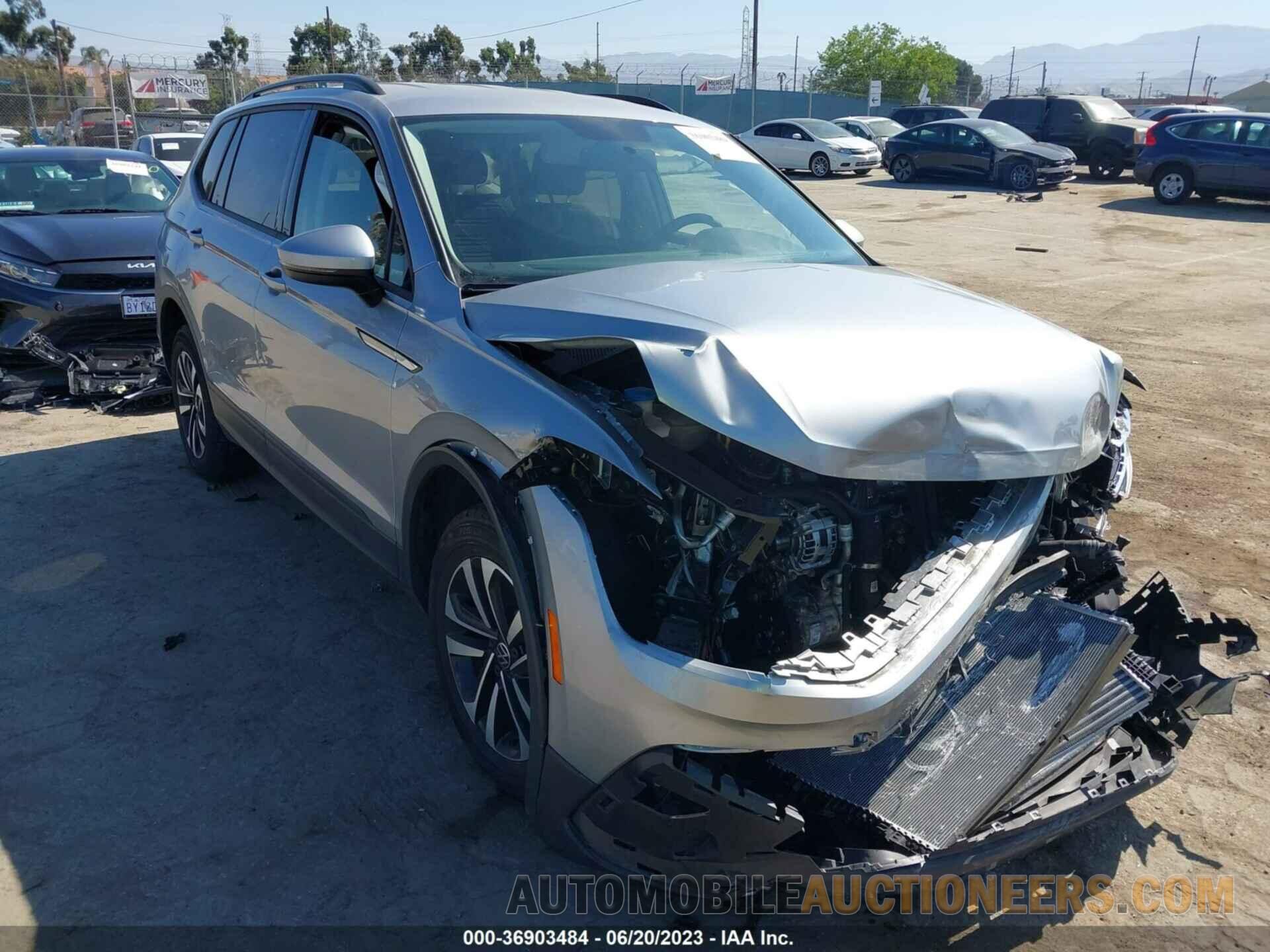 3VV1B7AX8NM037726 VOLKSWAGEN TIGUAN 2022