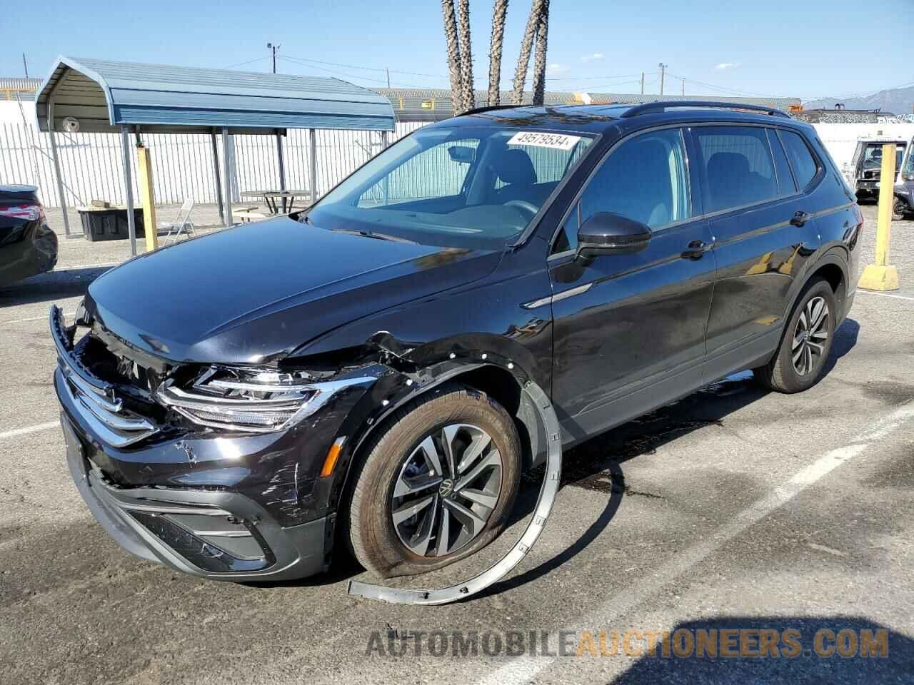 3VV1B7AXXNM133583 VOLKSWAGEN TIGUAN 2022