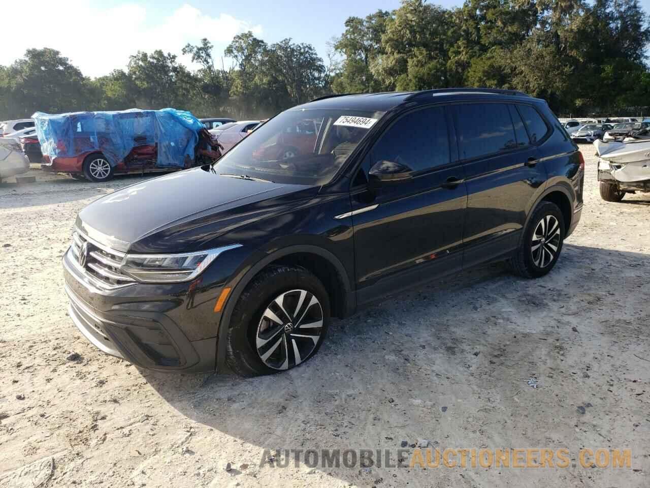 3VV1B7AXXNM160900 VOLKSWAGEN TIGUAN 2022