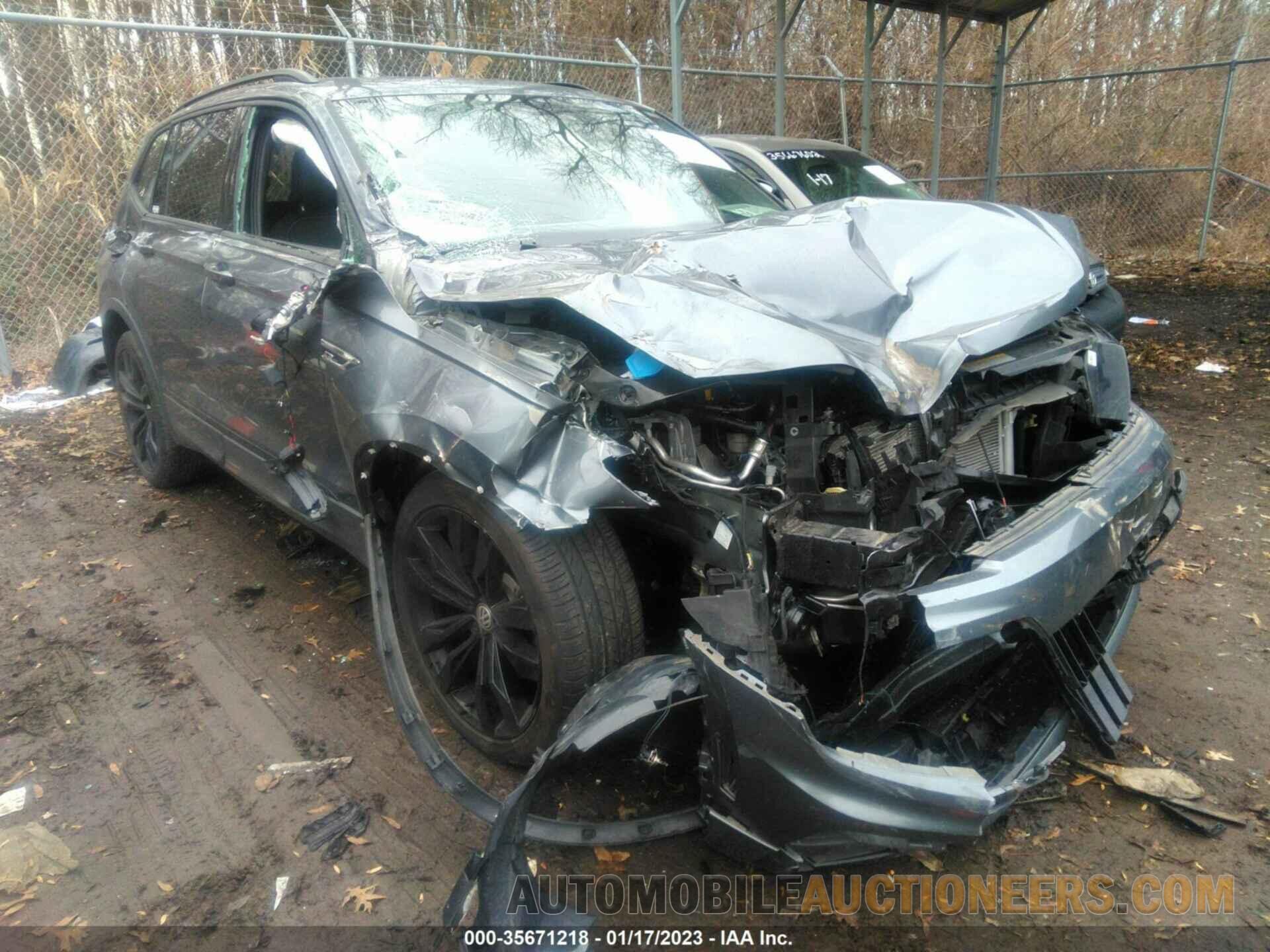 3VV2B7AX0MM088883 VOLKSWAGEN TIGUAN 2021