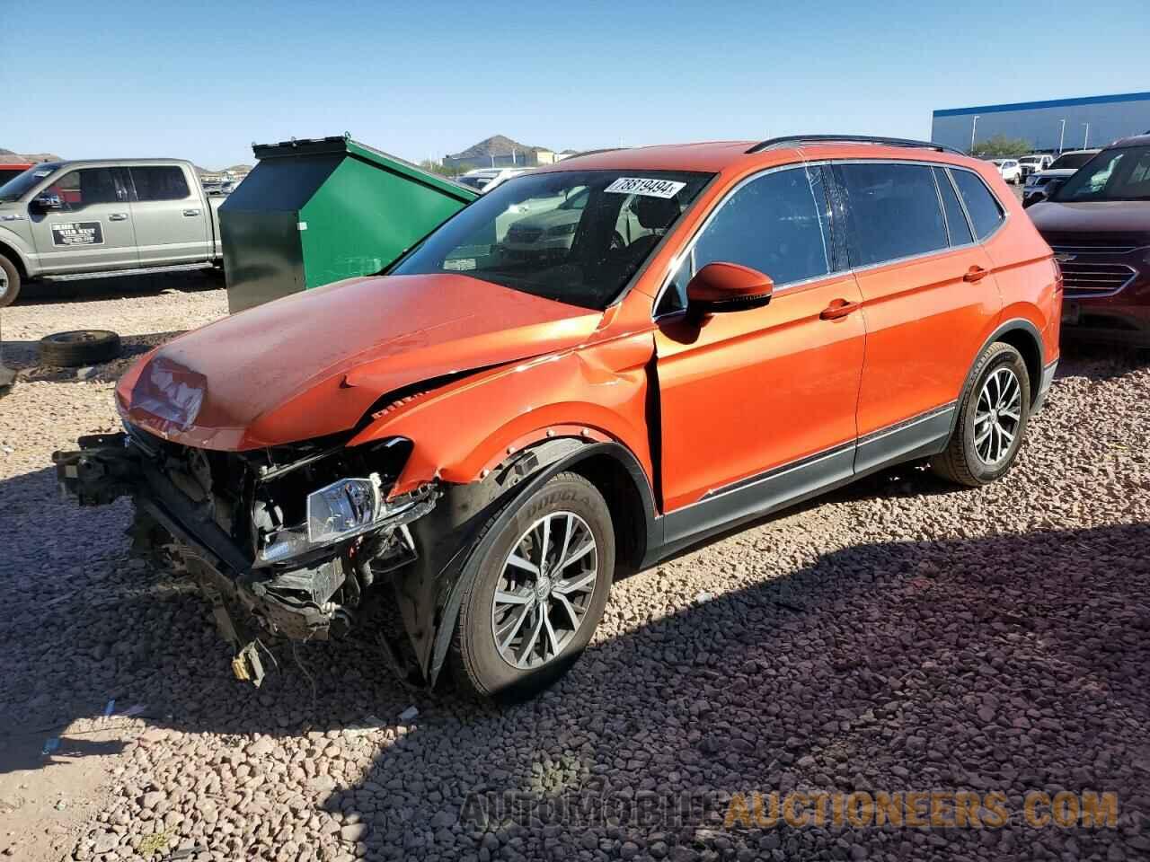 3VV2B7AX1JM200229 VOLKSWAGEN TIGUAN 2018