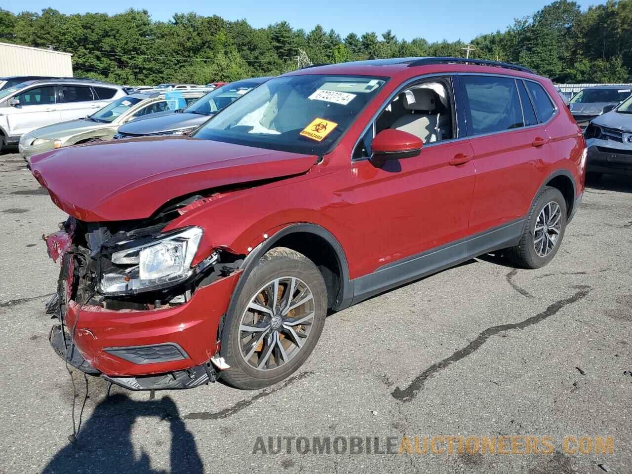 3VV2B7AX1KM036627 VOLKSWAGEN TIGUAN 2019