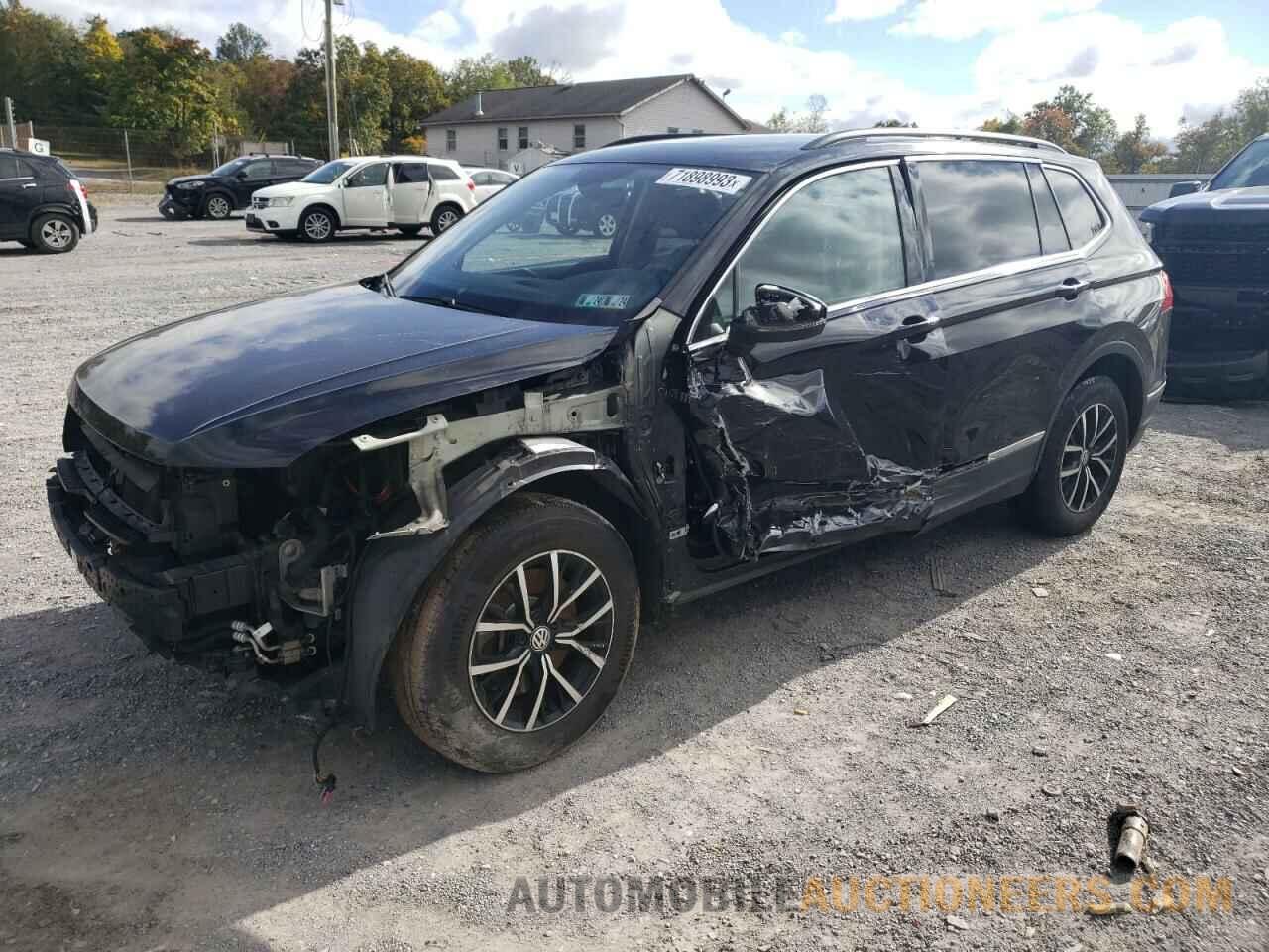 3VV2B7AX1MM091193 VOLKSWAGEN TIGUAN 2021