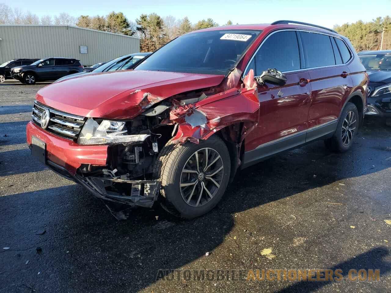 3VV2B7AX1MM154115 VOLKSWAGEN TIGUAN 2021