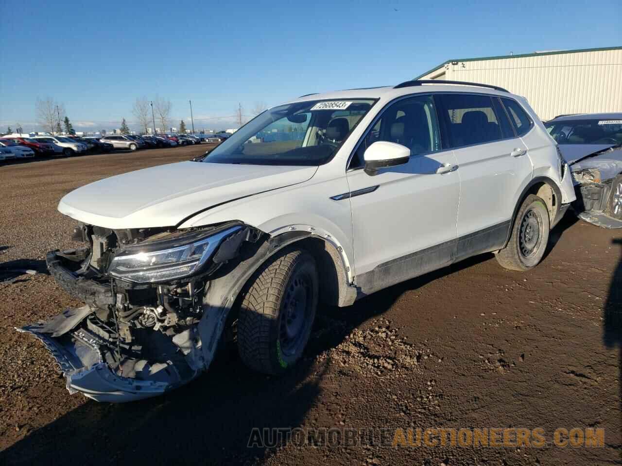 3VV2B7AX1NM062598 VOLKSWAGEN TIGUAN 2022