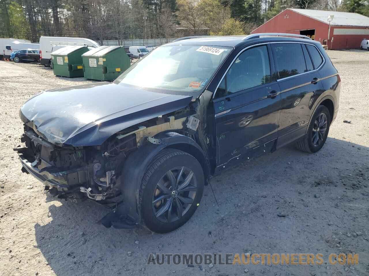 3VV2B7AX1NM093415 VOLKSWAGEN TIGUAN 2022