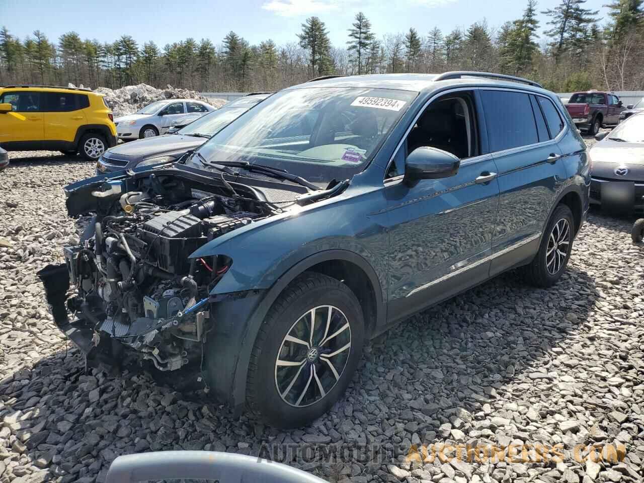 3VV2B7AX2MM091820 VOLKSWAGEN TIGUAN 2021