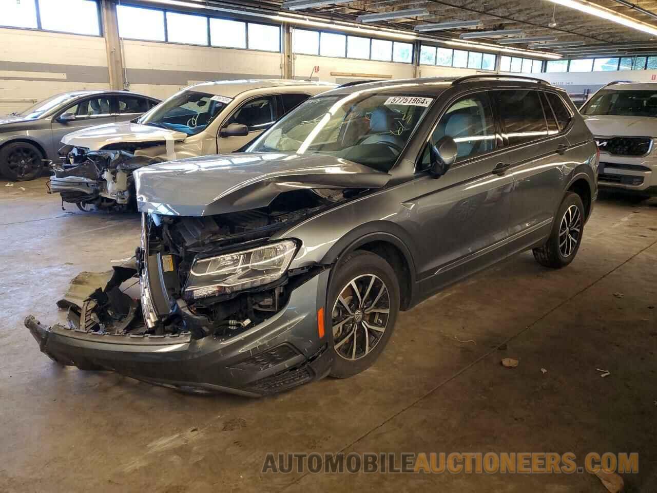 3VV2B7AX2MM137436 VOLKSWAGEN TIGUAN 2021