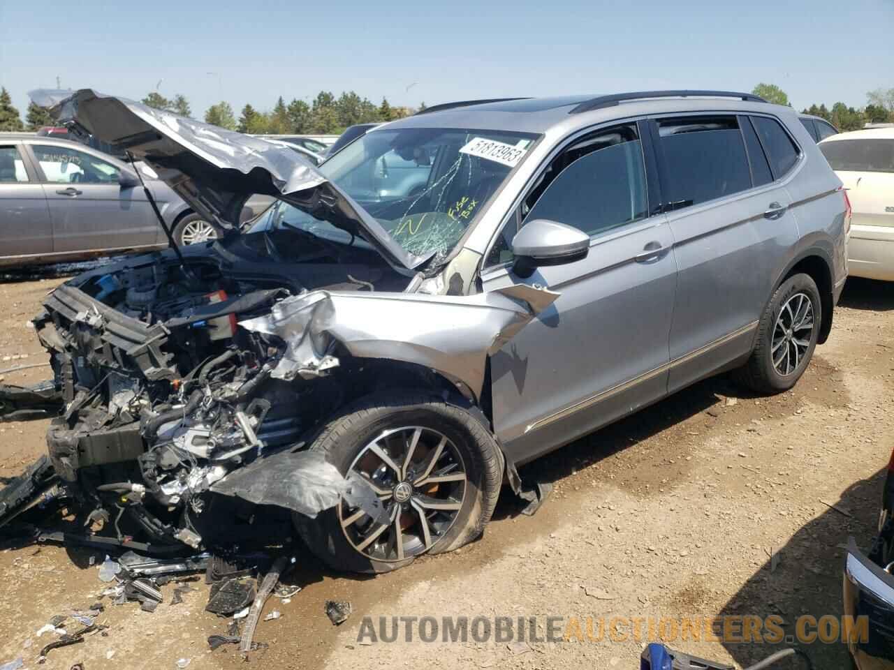 3VV2B7AX2MM142412 VOLKSWAGEN TIGUAN 2021