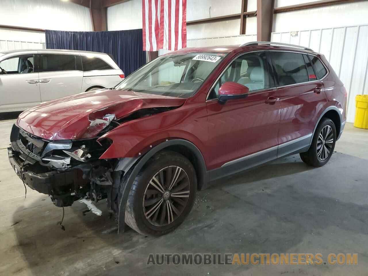 3VV2B7AX3JM010920 VOLKSWAGEN TIGUAN 2018