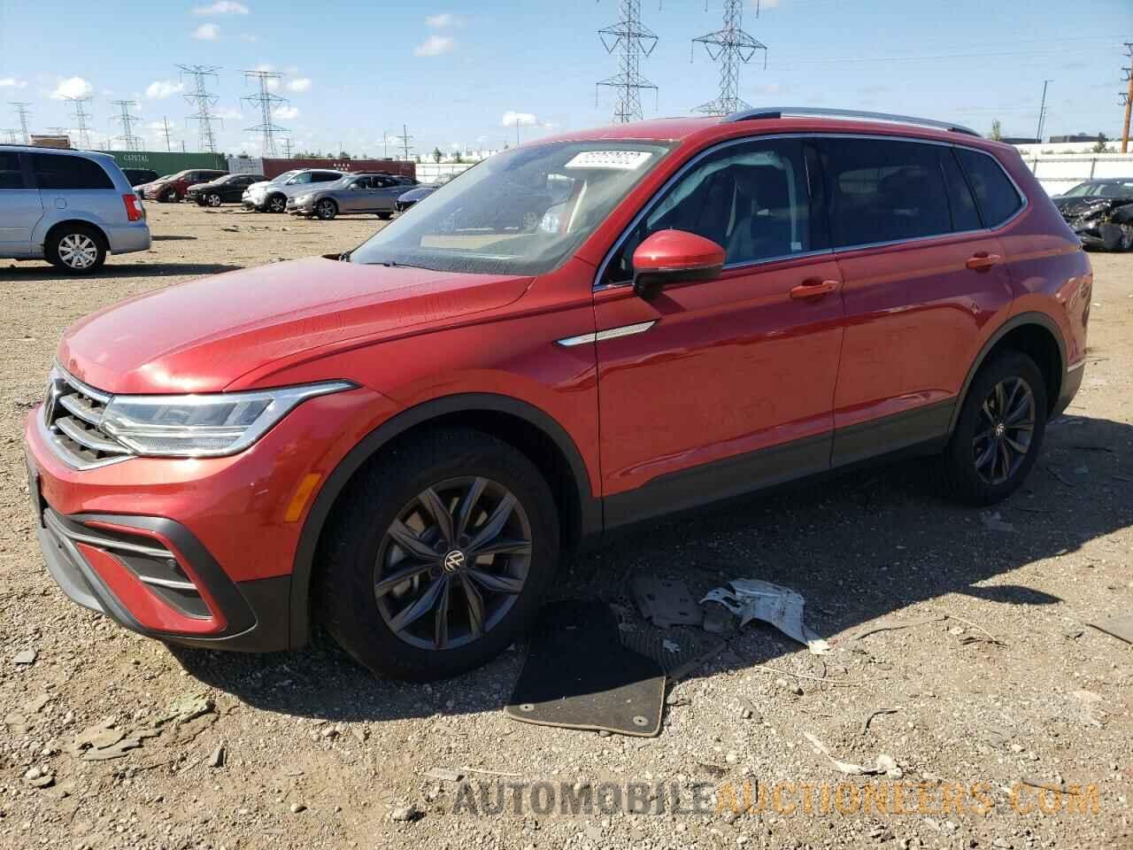 3VV2B7AX3NM163674 VOLKSWAGEN TIGUAN 2022